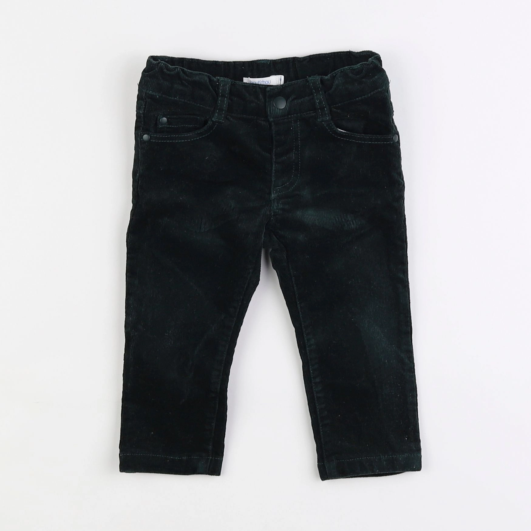 Boutchou - pantalon vert - 9 mois