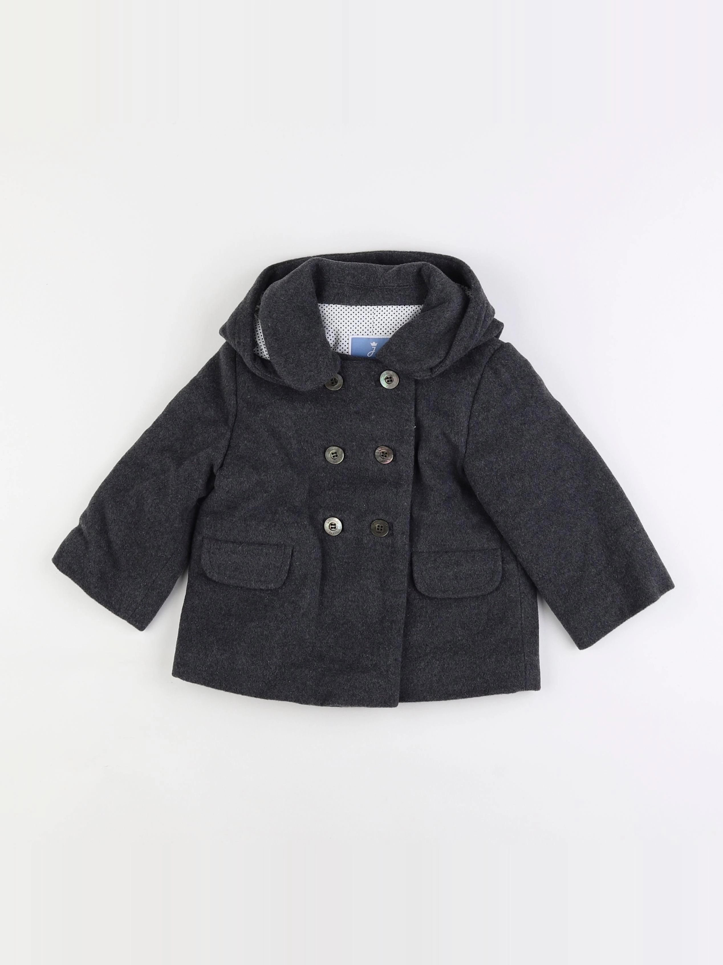 Jacadi - manteau gris - 18 mois