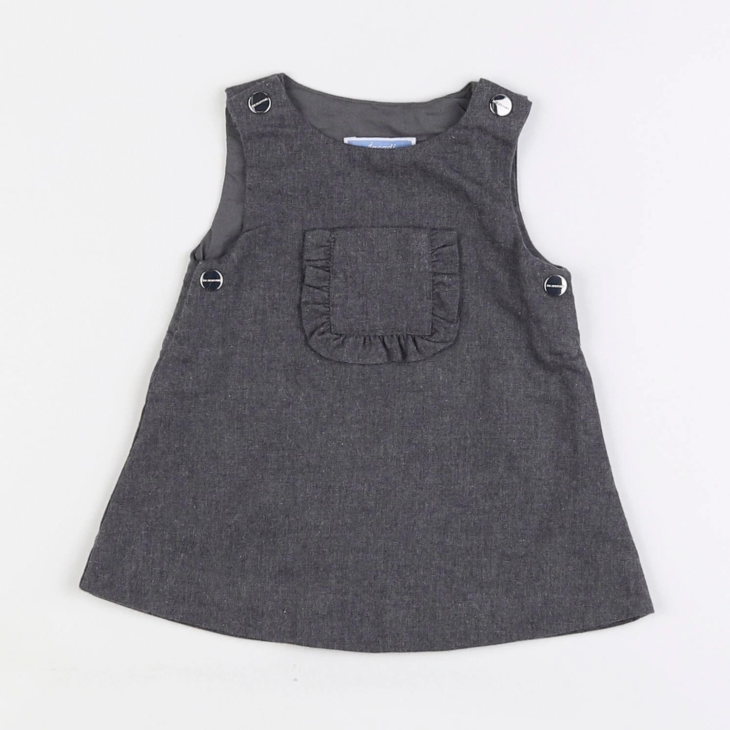 Jacadi - robe gris - 3 mois