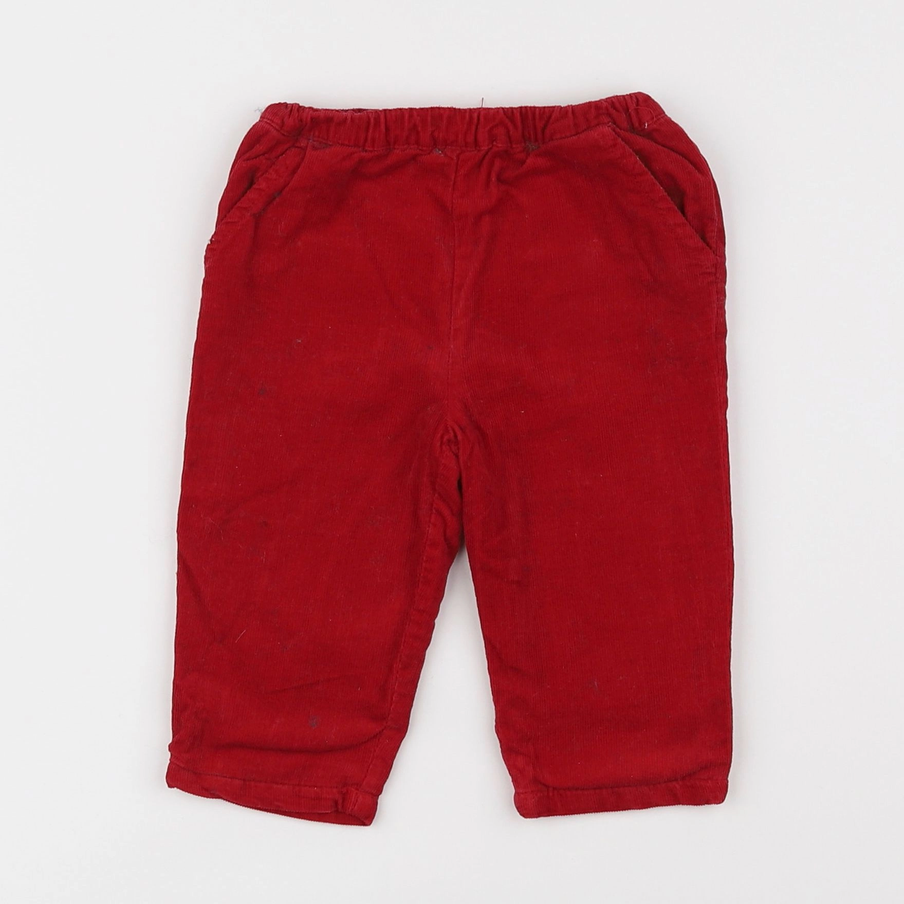 Boutchou - pantalon rouge - 6 mois