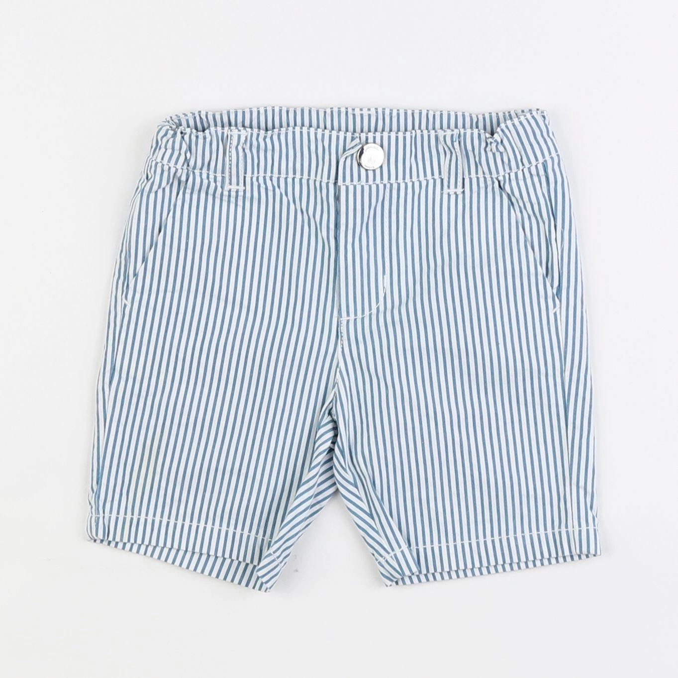 Jacadi - short bleu - 12 mois