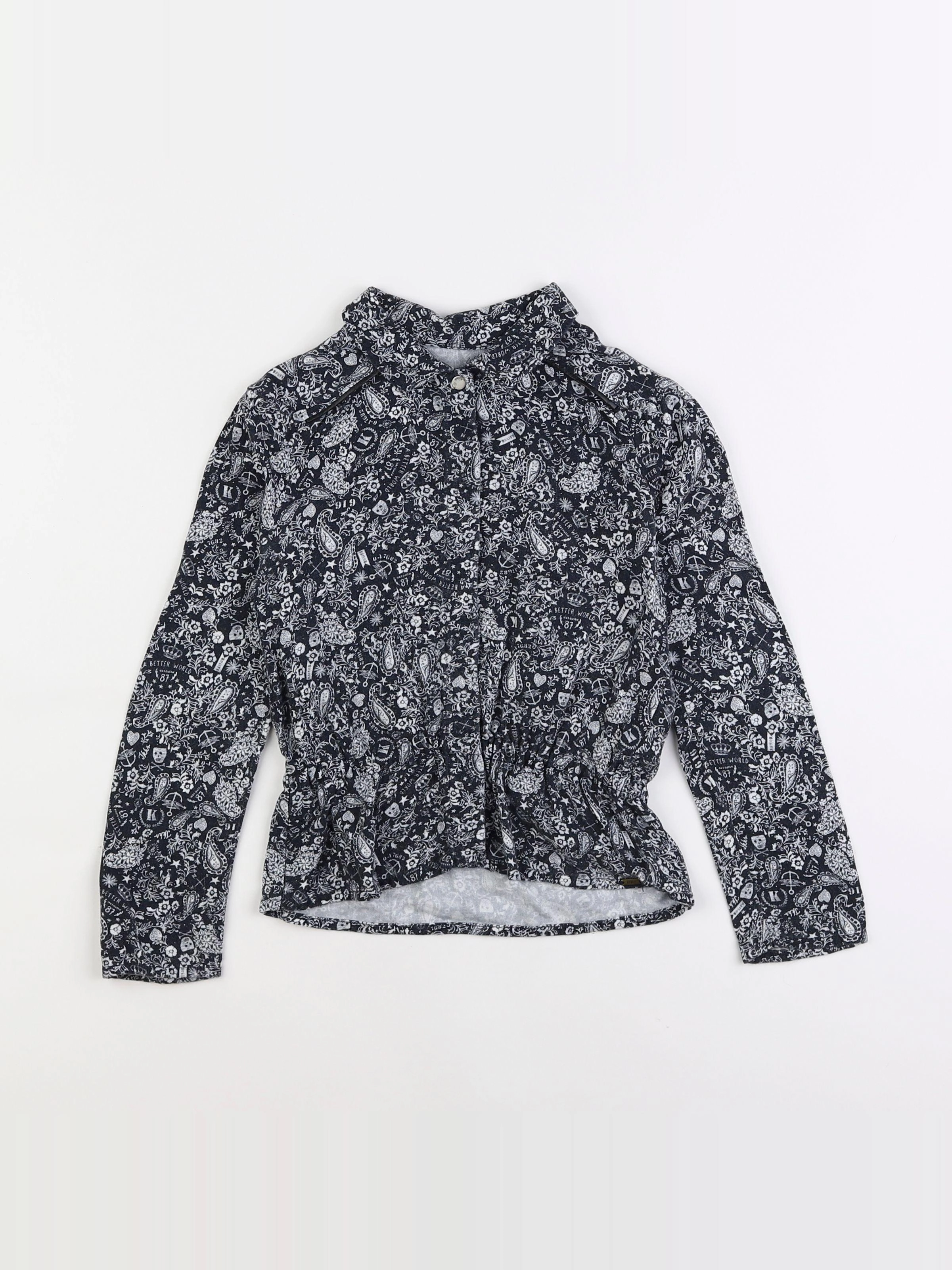 IKKS - blouse noir - 5 ans