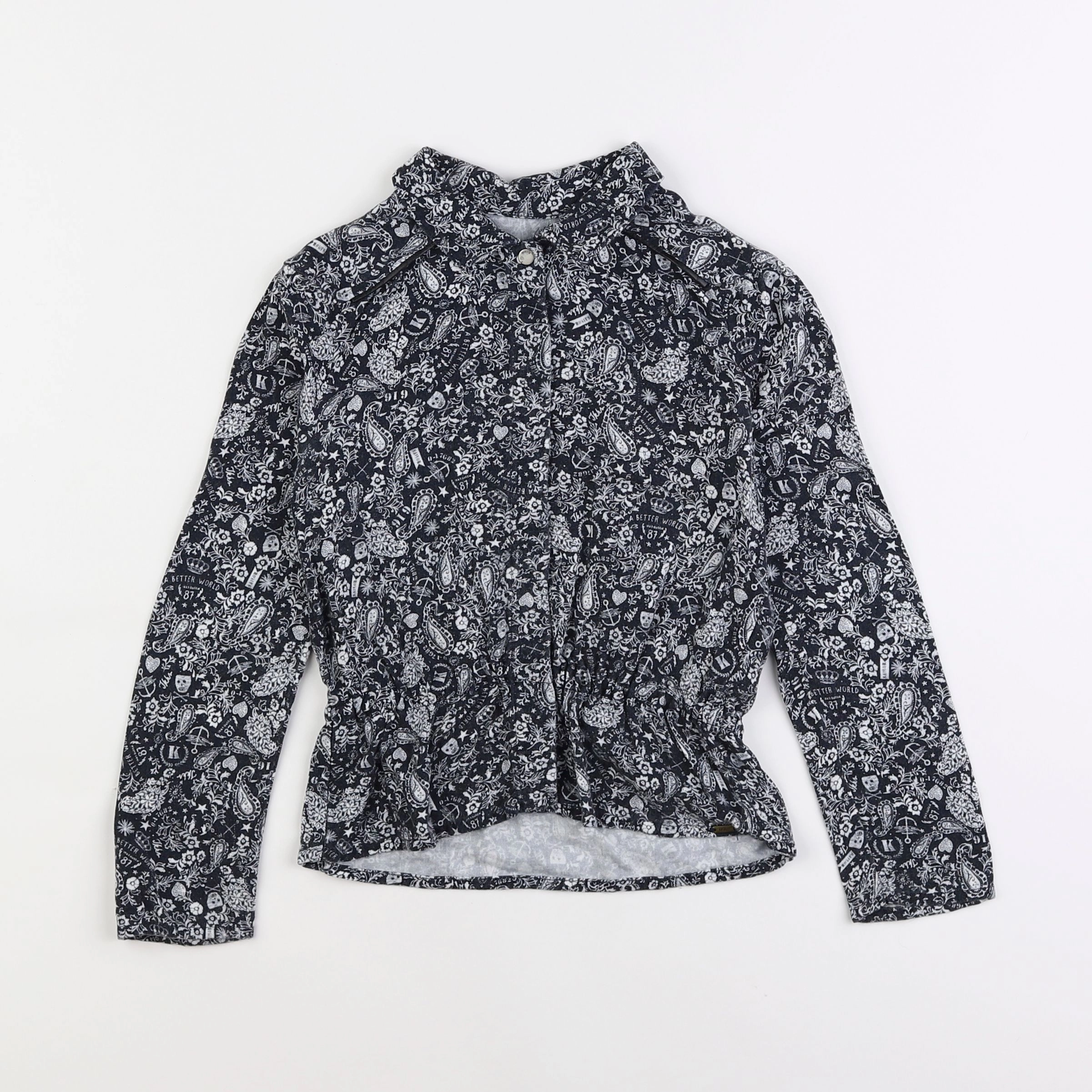 IKKS - blouse noir - 5 ans