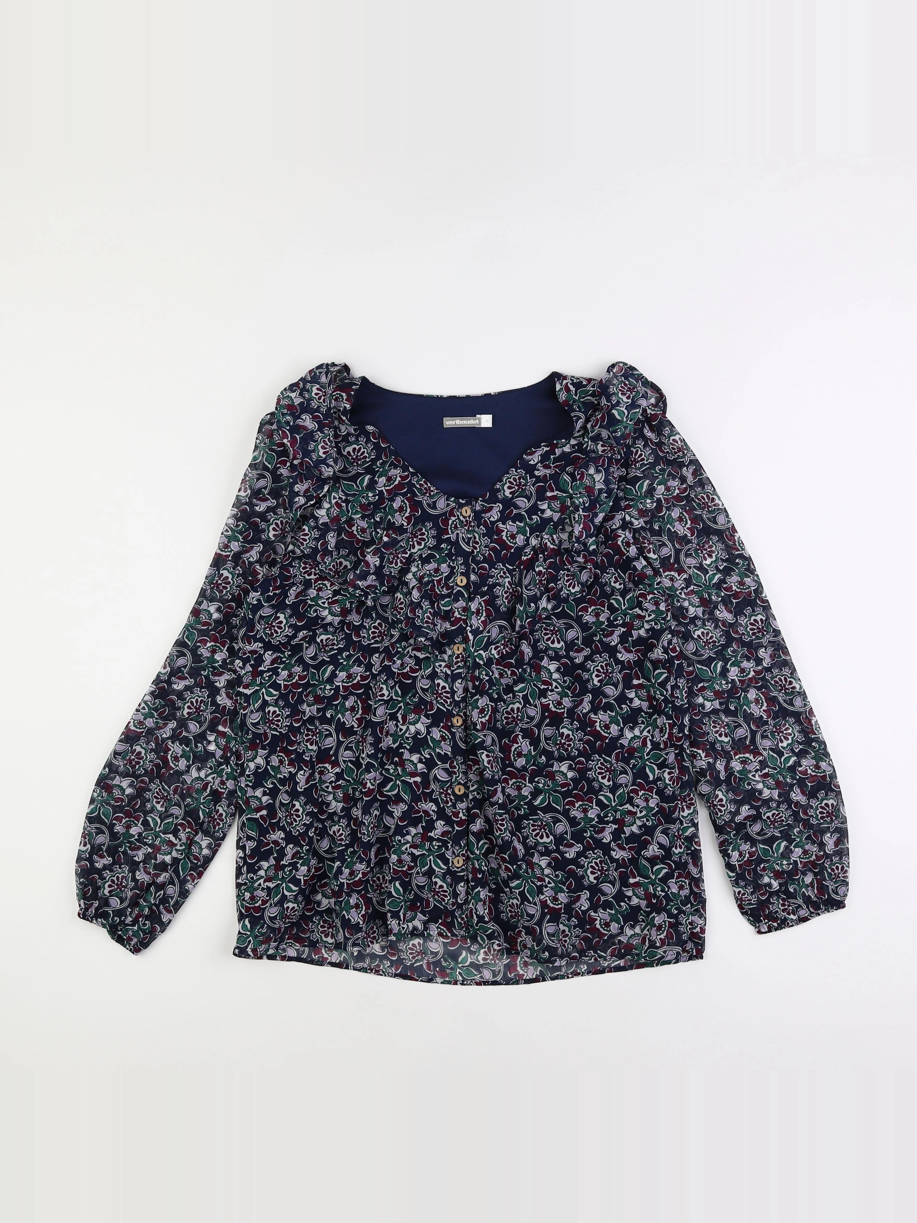 Vertbaudet - blouse grossesse bleu - 36