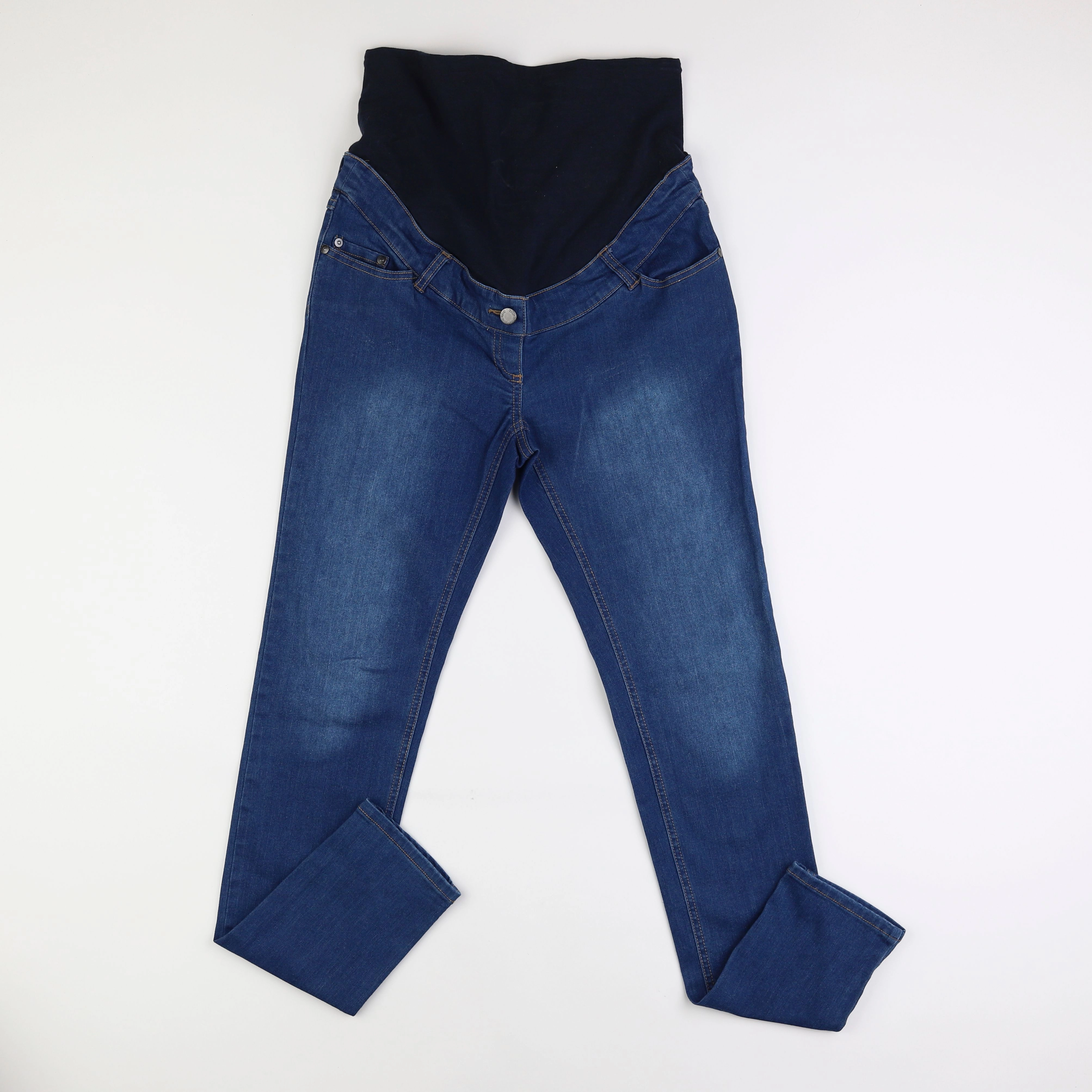 Vertbaudet - jean grossesse bleu - 38