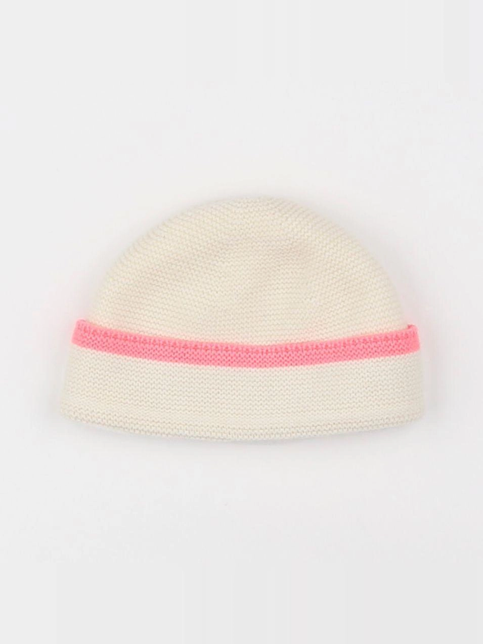 Jacadi - bonnet blanc - 6 mois