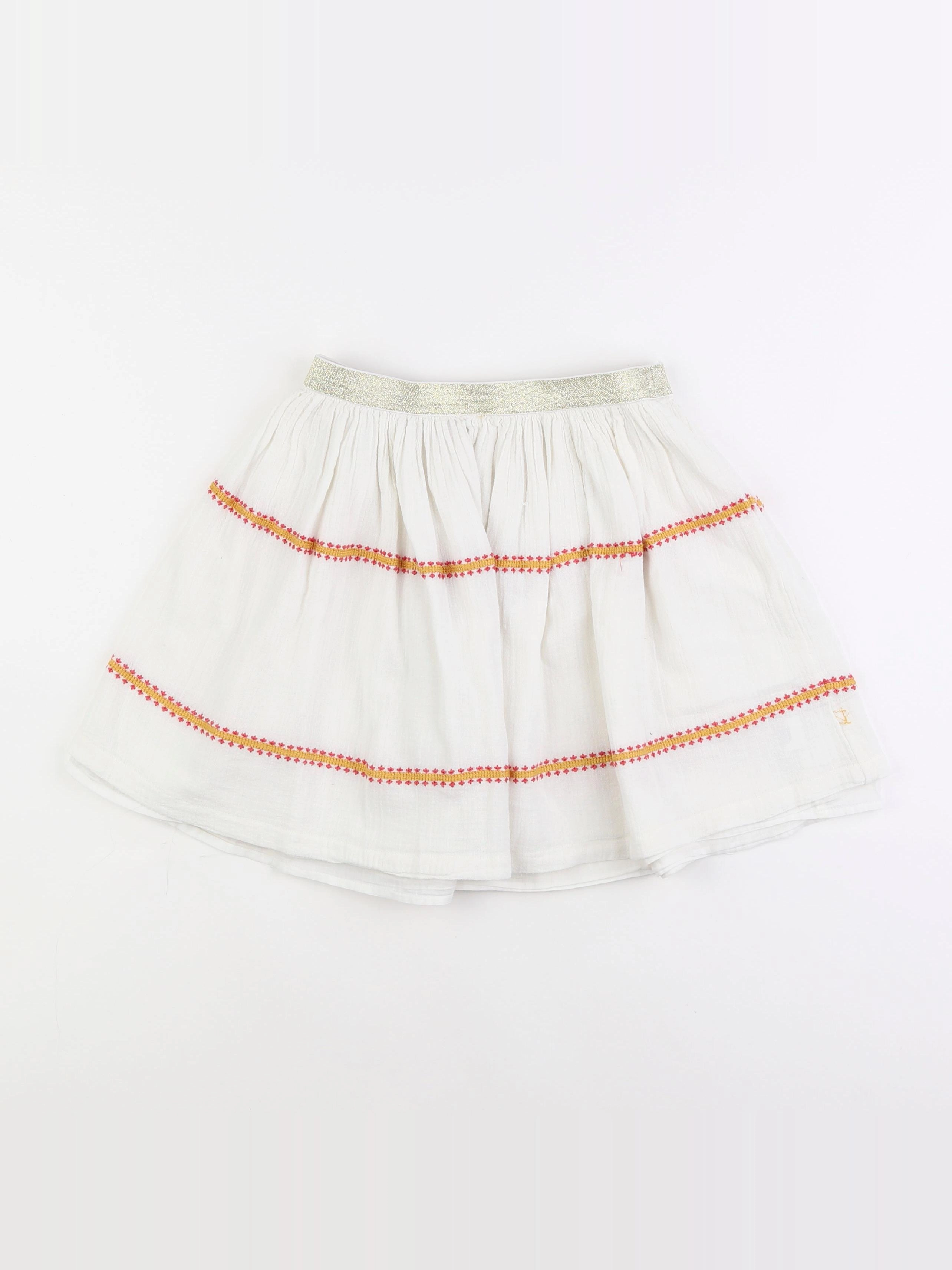 Monoprix - jupe blanc - 14 ans
