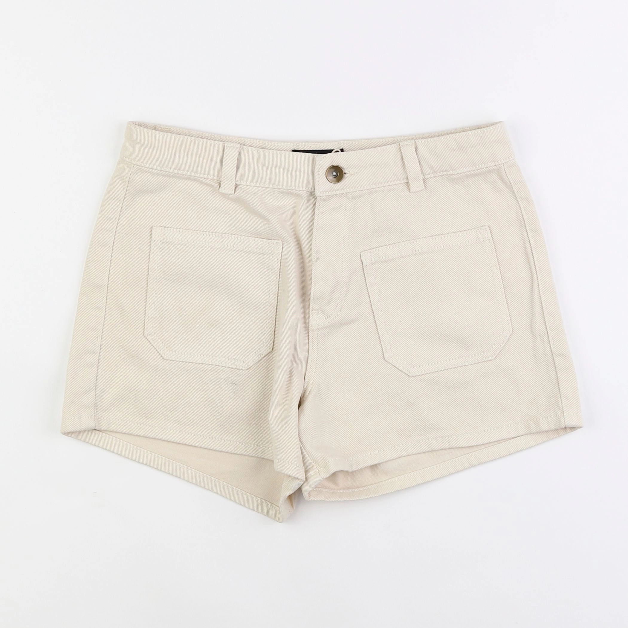 Monoprix - short beige - 14 ans