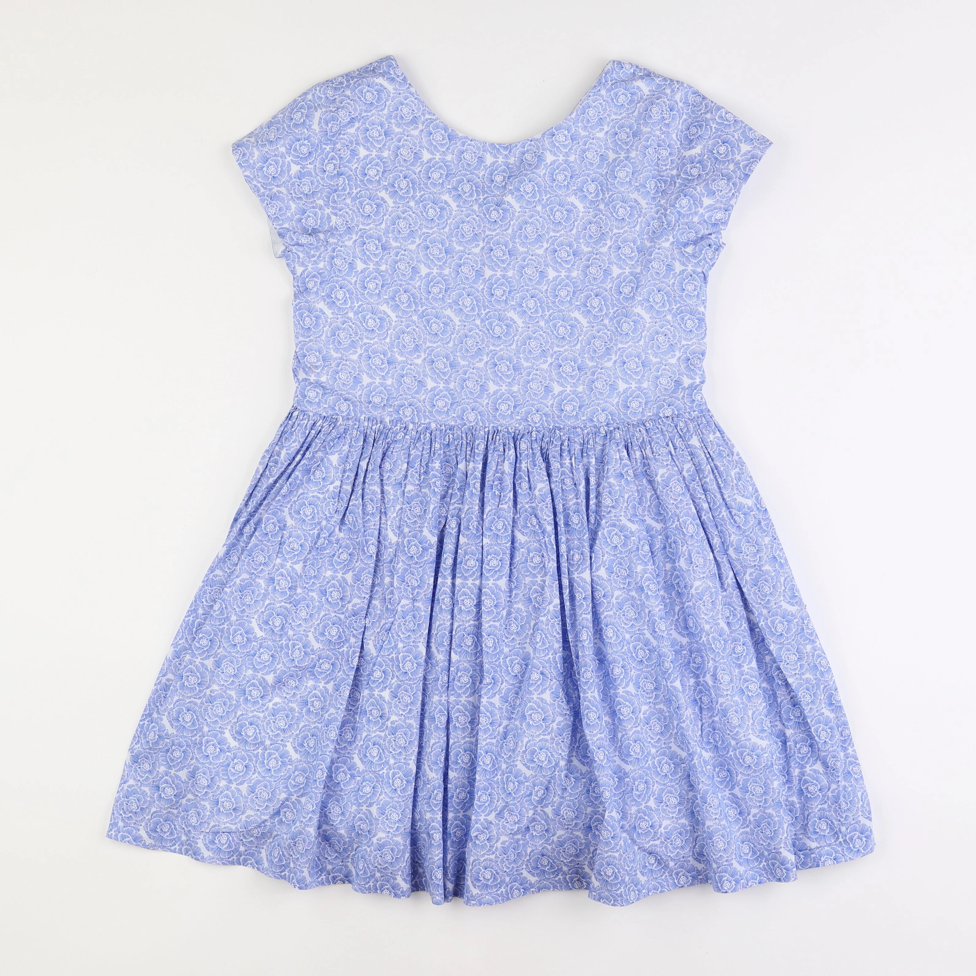 Jacadi - robe bleu, blanc - 12 ans