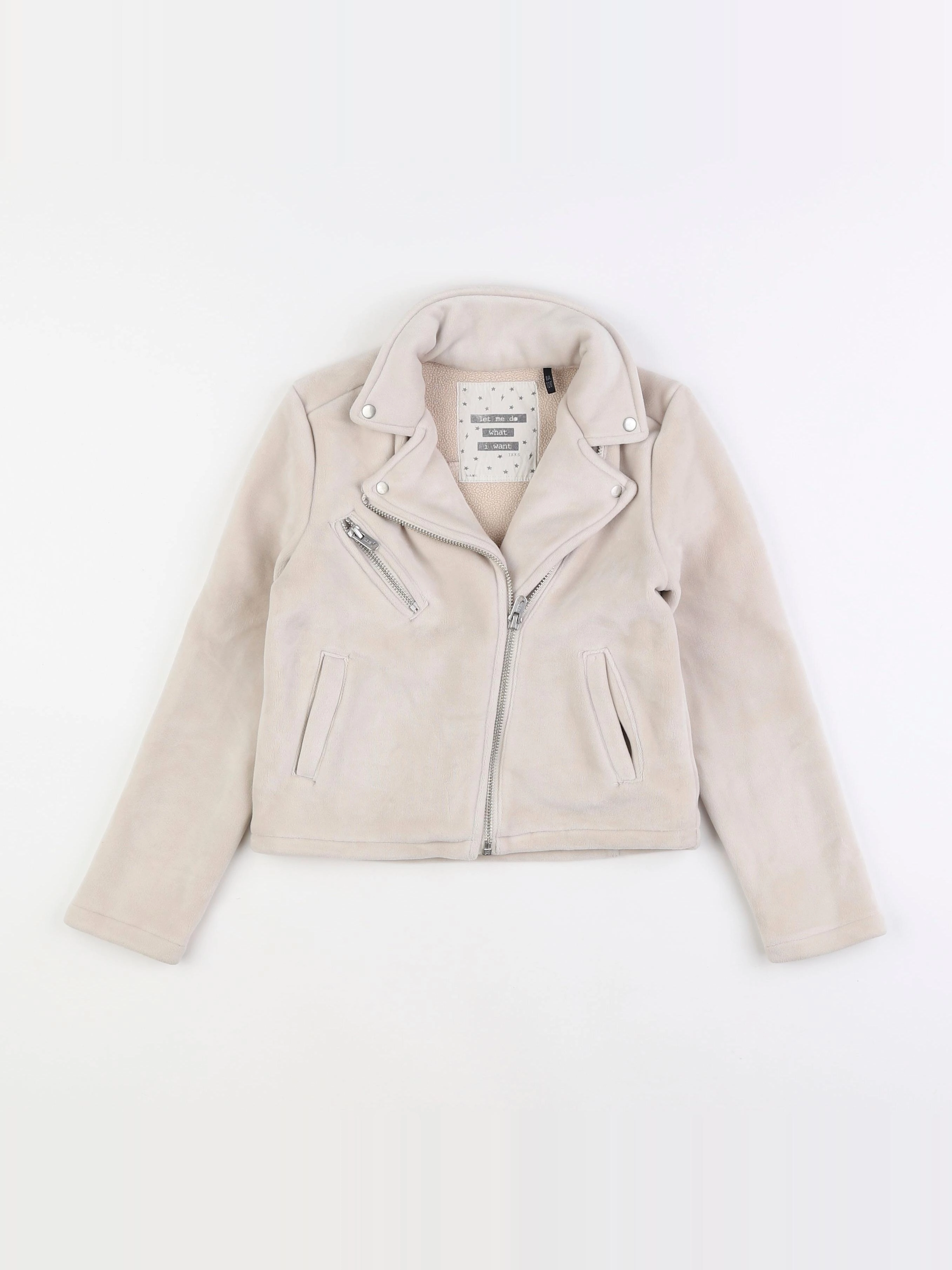 IKKS - veste beige - 8 ans