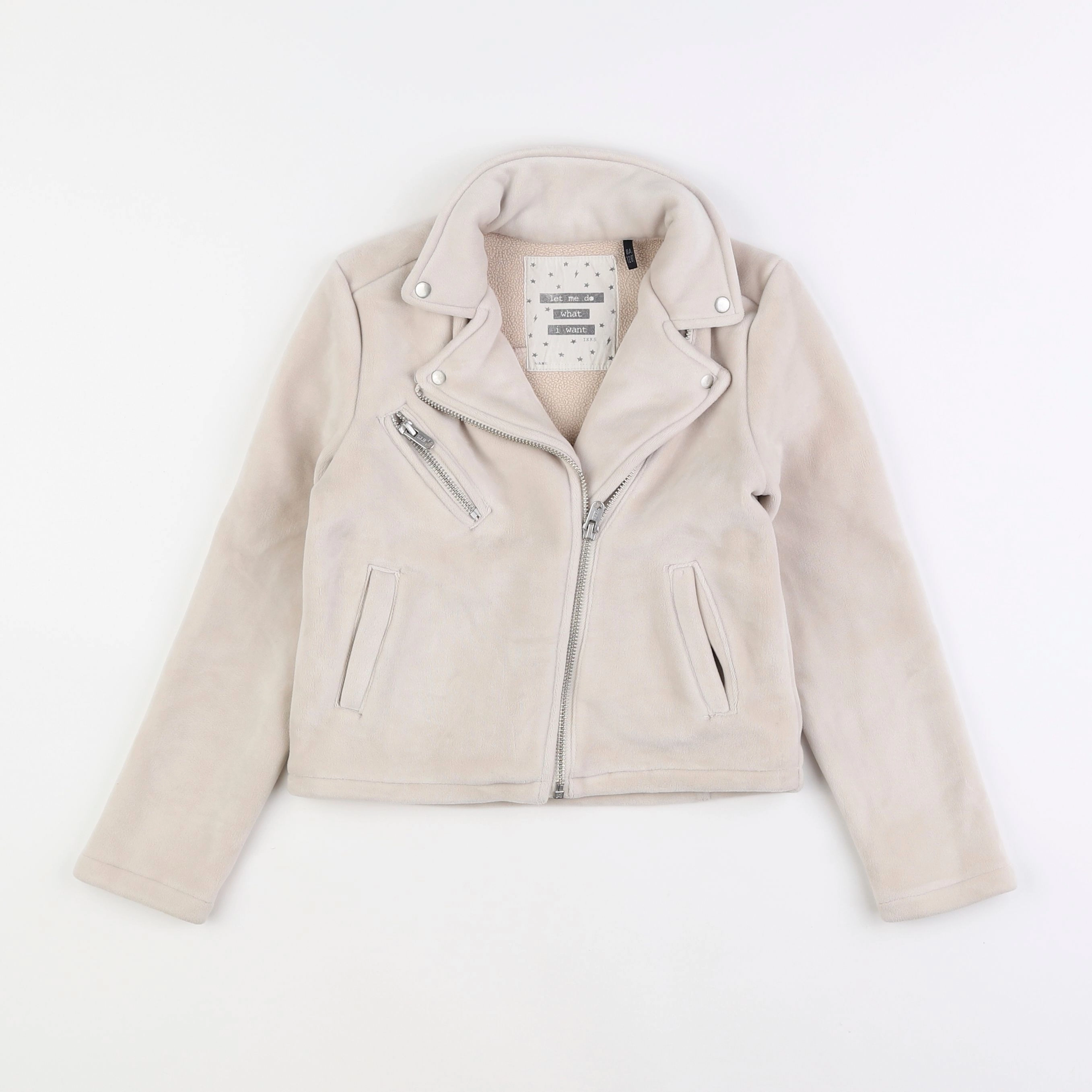 IKKS - veste beige - 8 ans