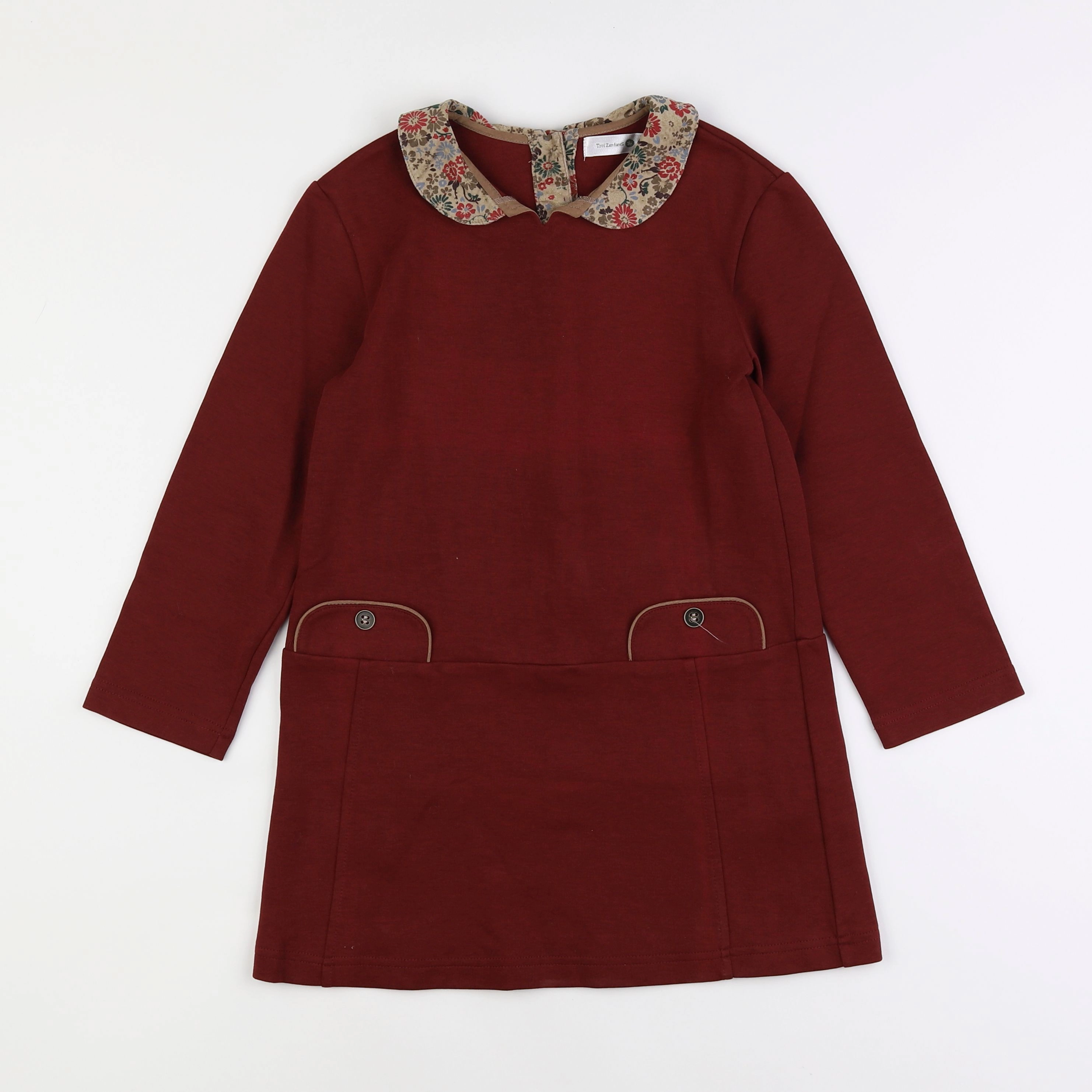 TroiZenfants - robe rouge - 10 ans