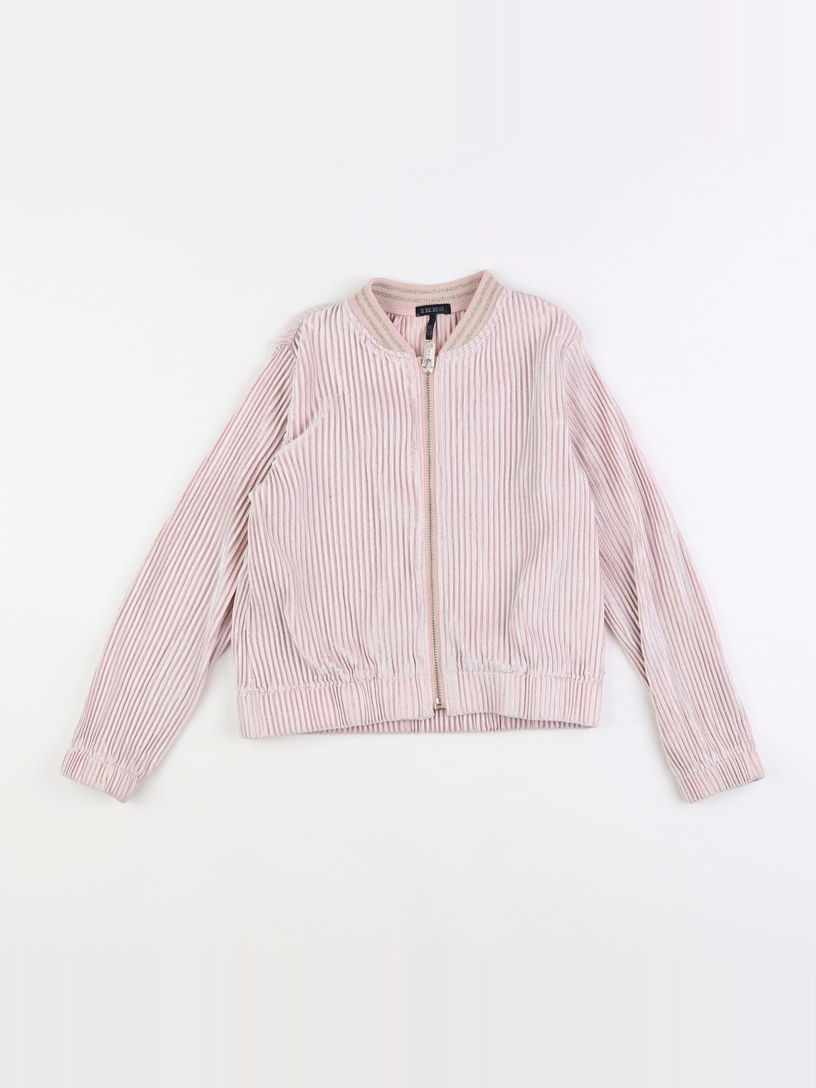 IKKS - sweat rose - 8 ans