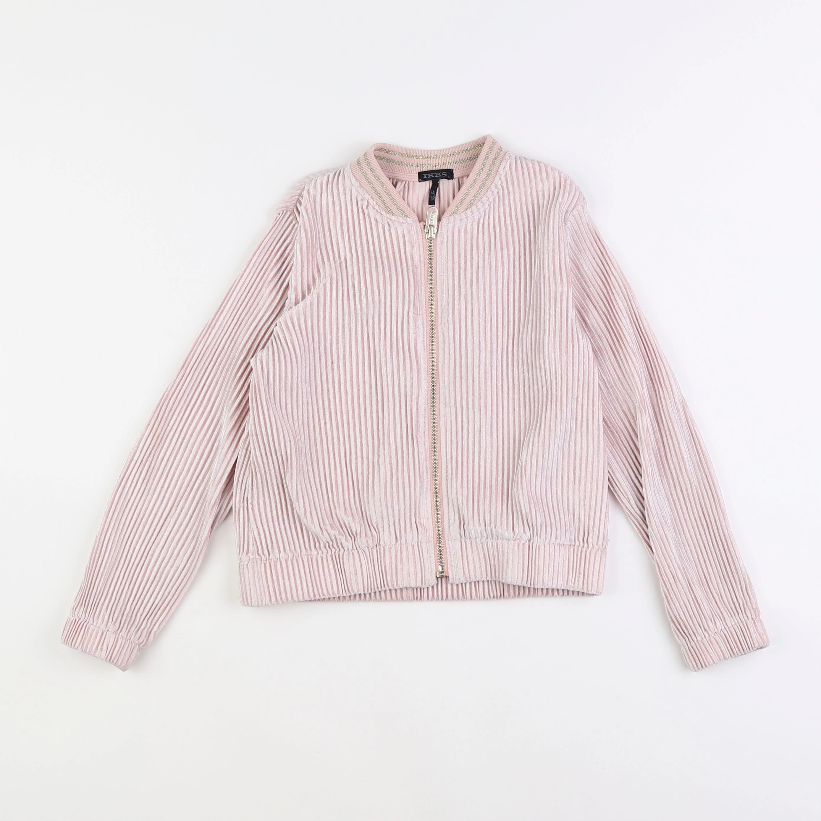 IKKS - sweat rose - 8 ans