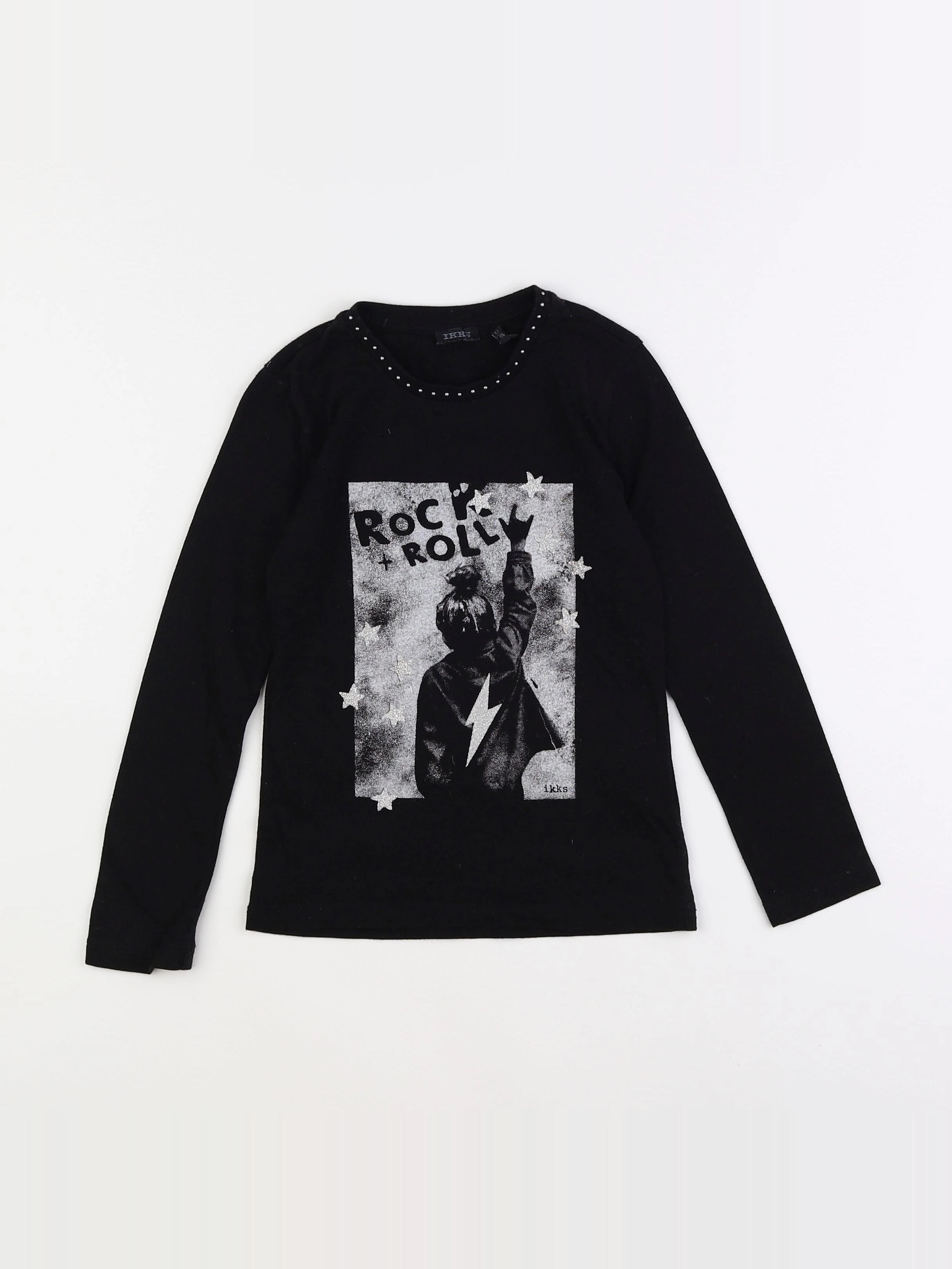 IKKS - tee-shirt noir - 6 ans