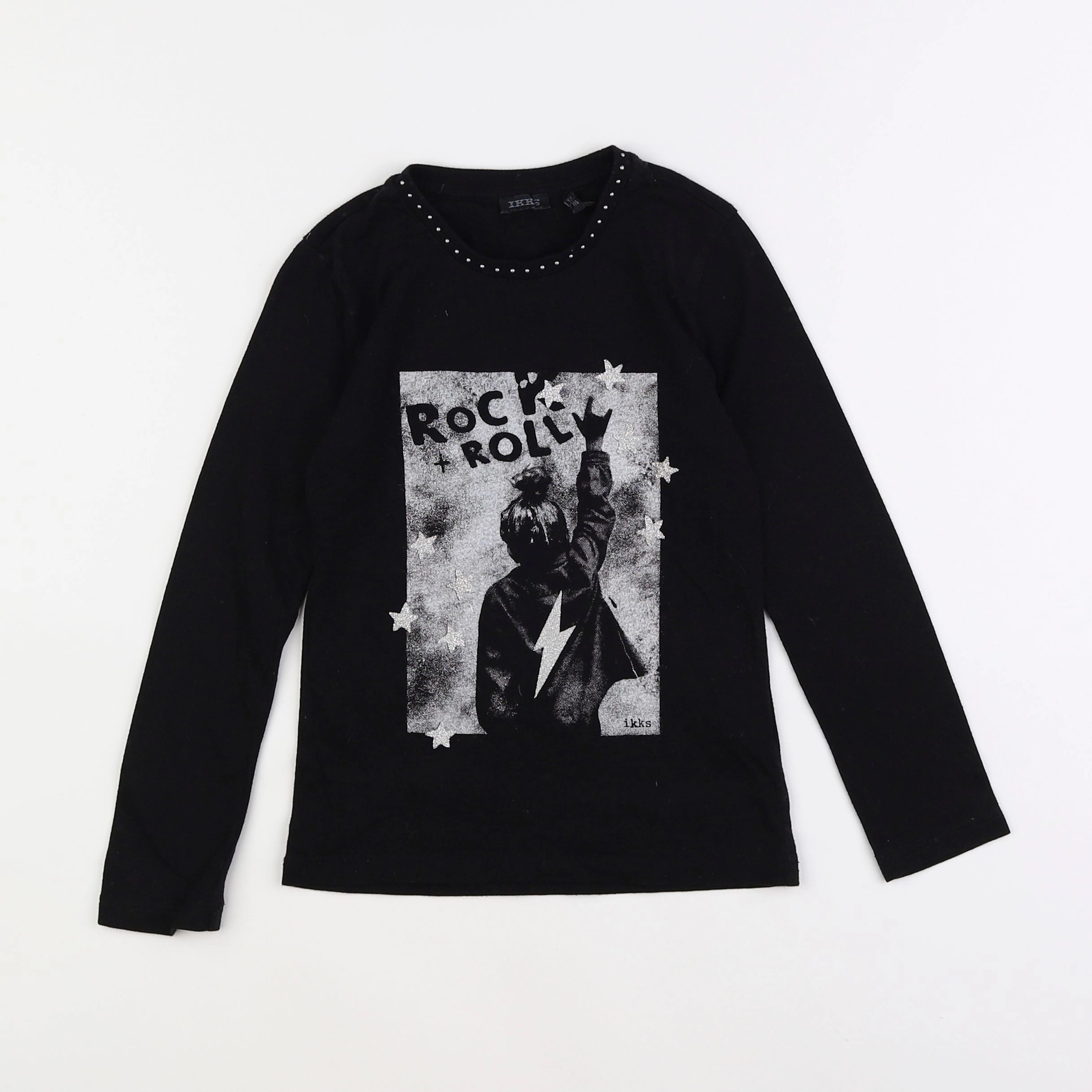 IKKS - tee-shirt noir - 6 ans