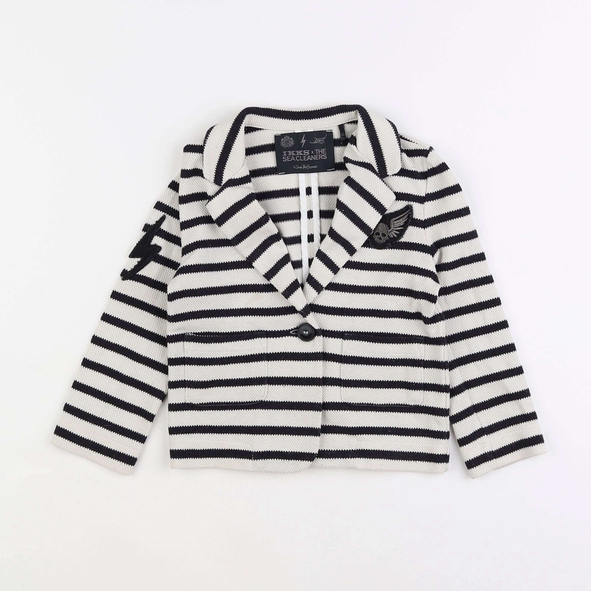 IKKS - veste blanc - 4 ans