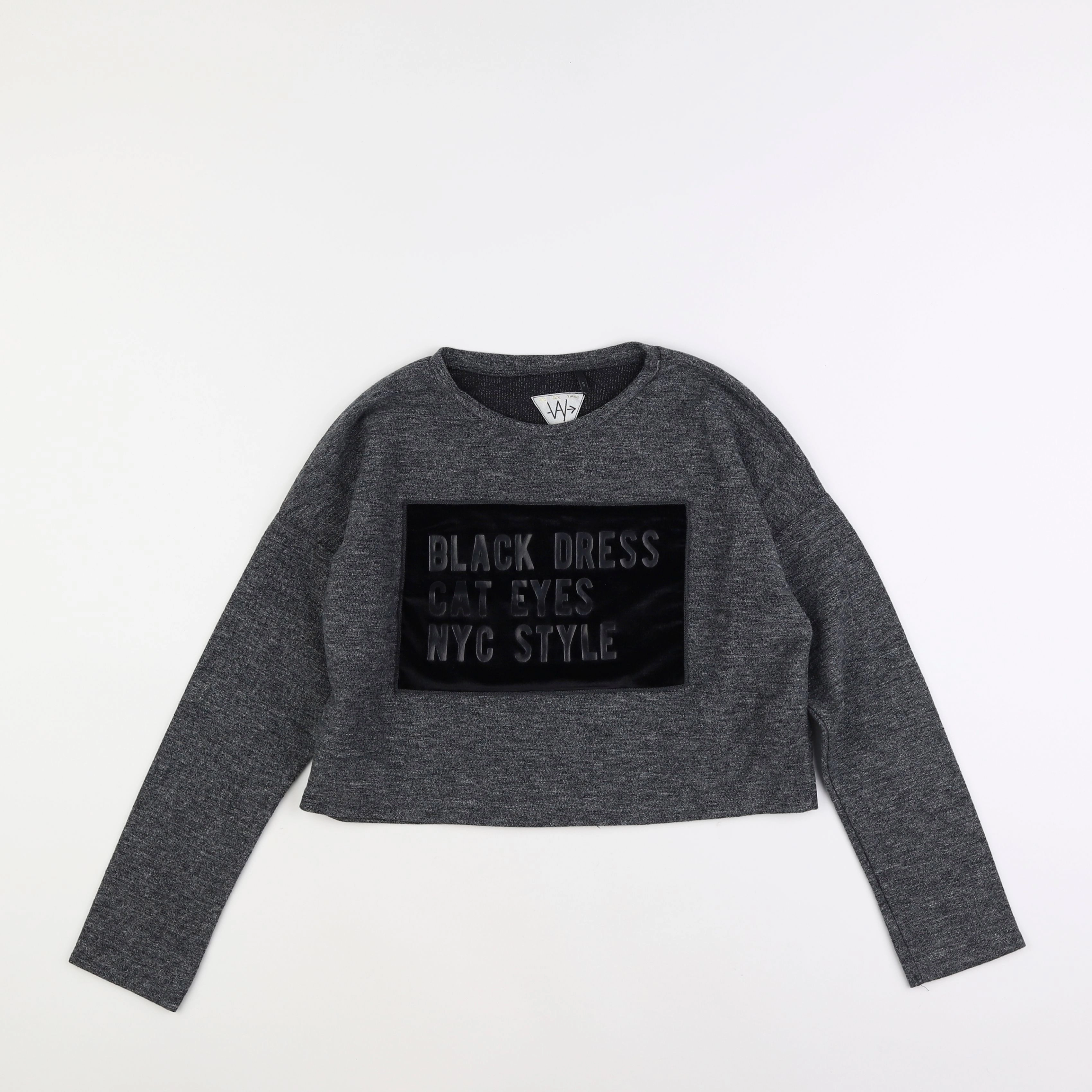 IKKS - sweat court gris - 14 ans