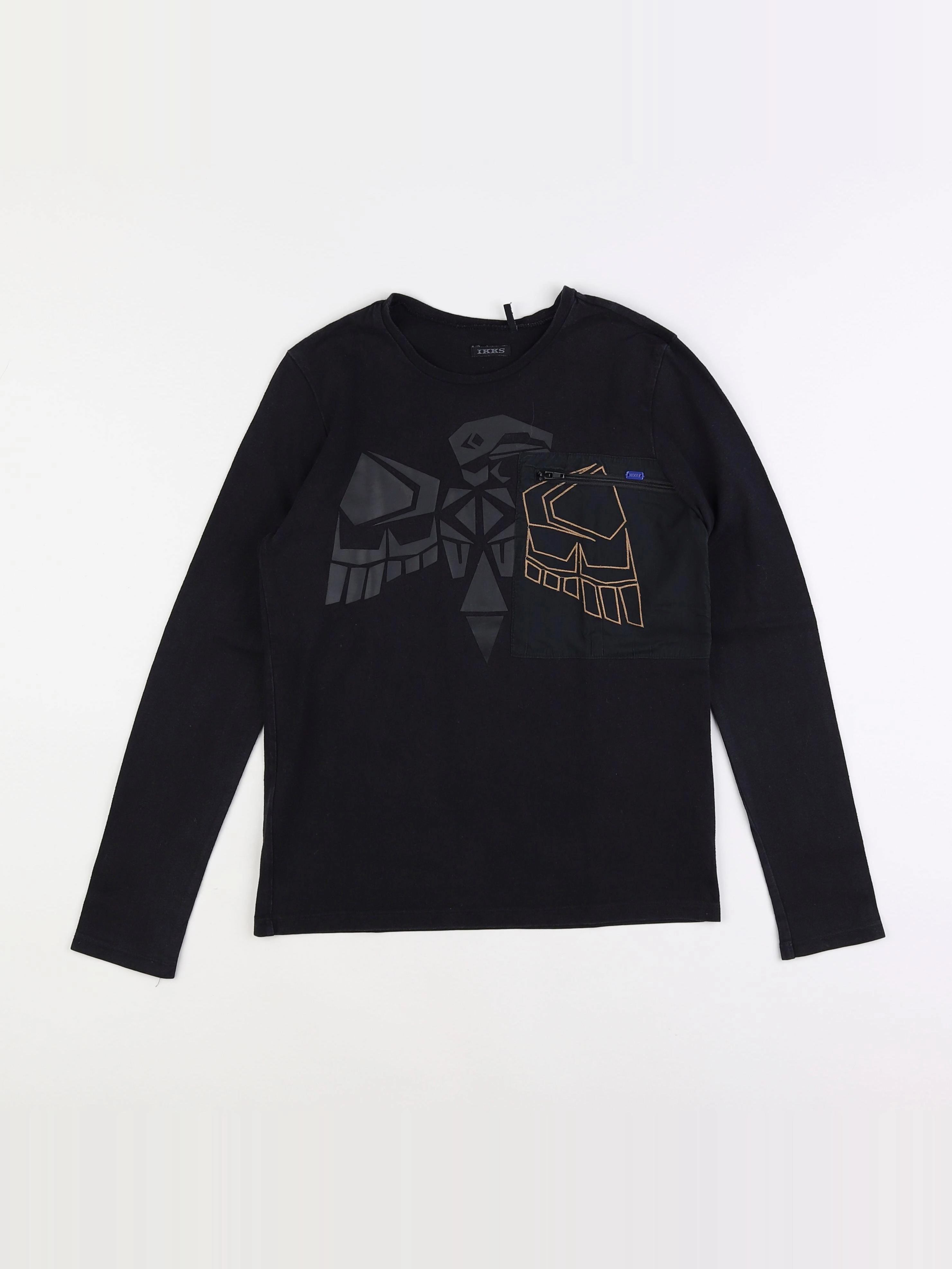 IKKS - tee-shirt noir - 12 ans