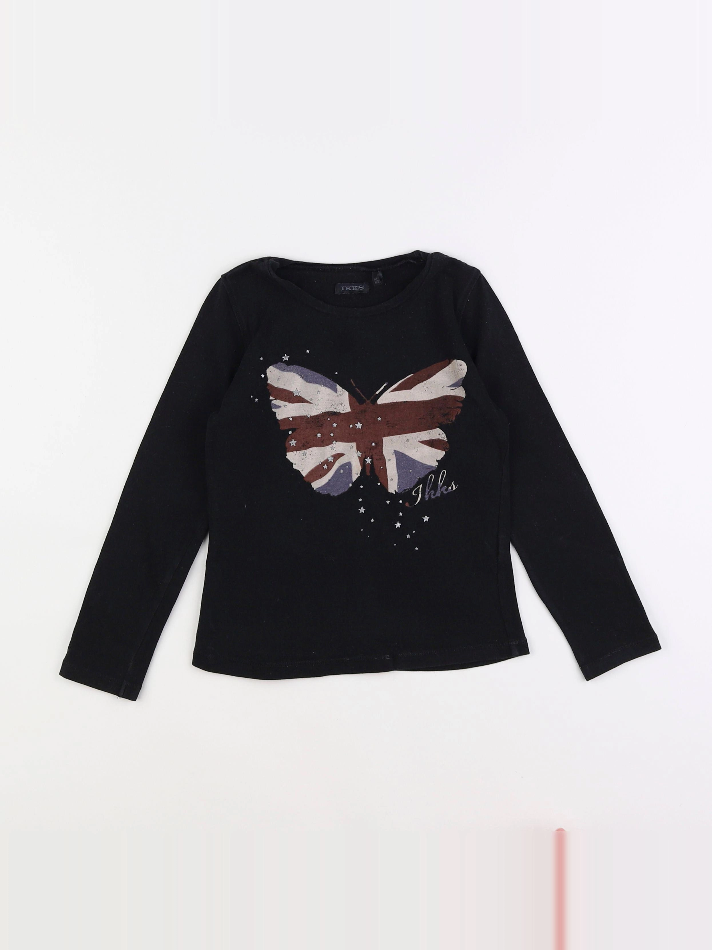 IKKS - tee-shirt bleu - 5 ans
