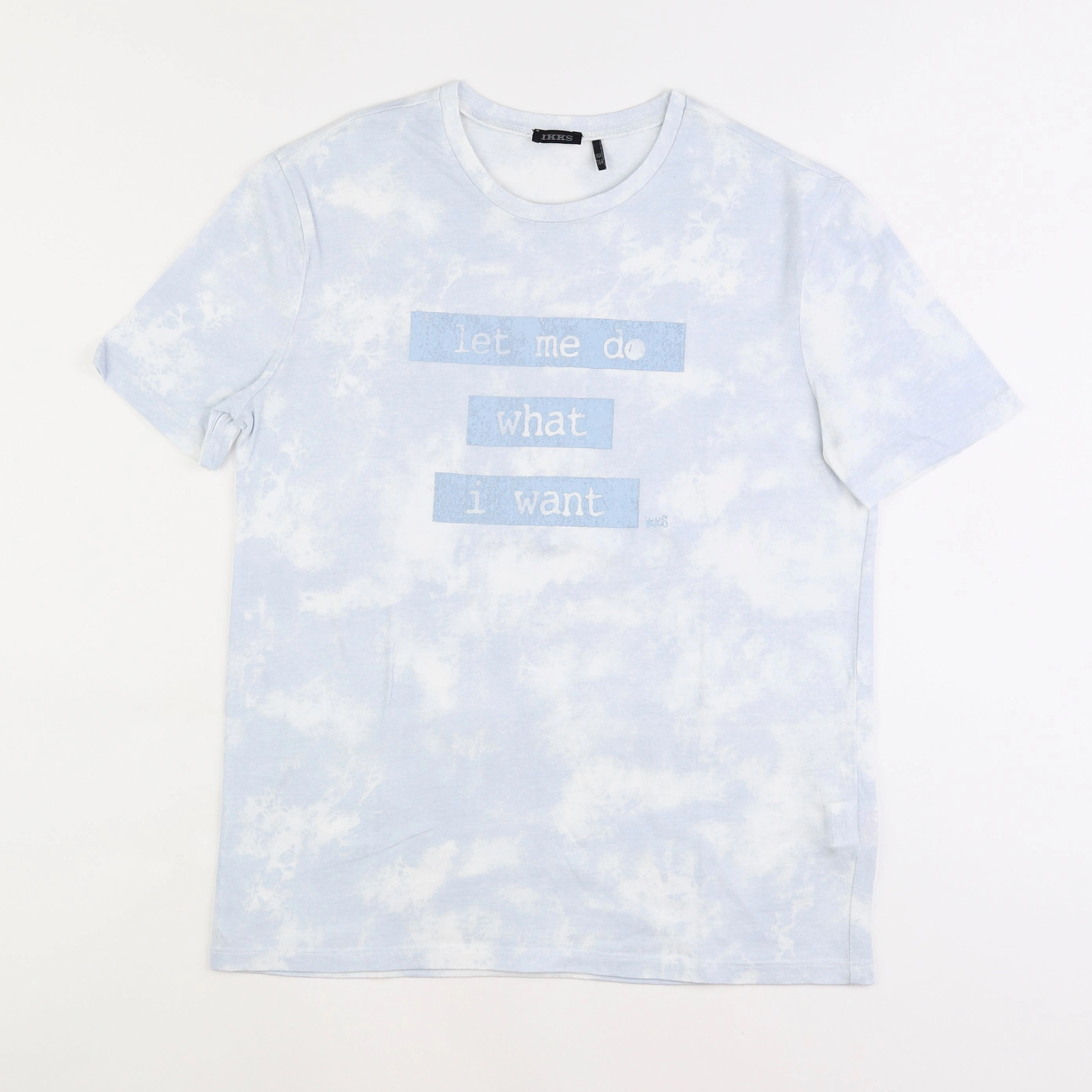 IKKS - tee-shirt bleu - 14 ans