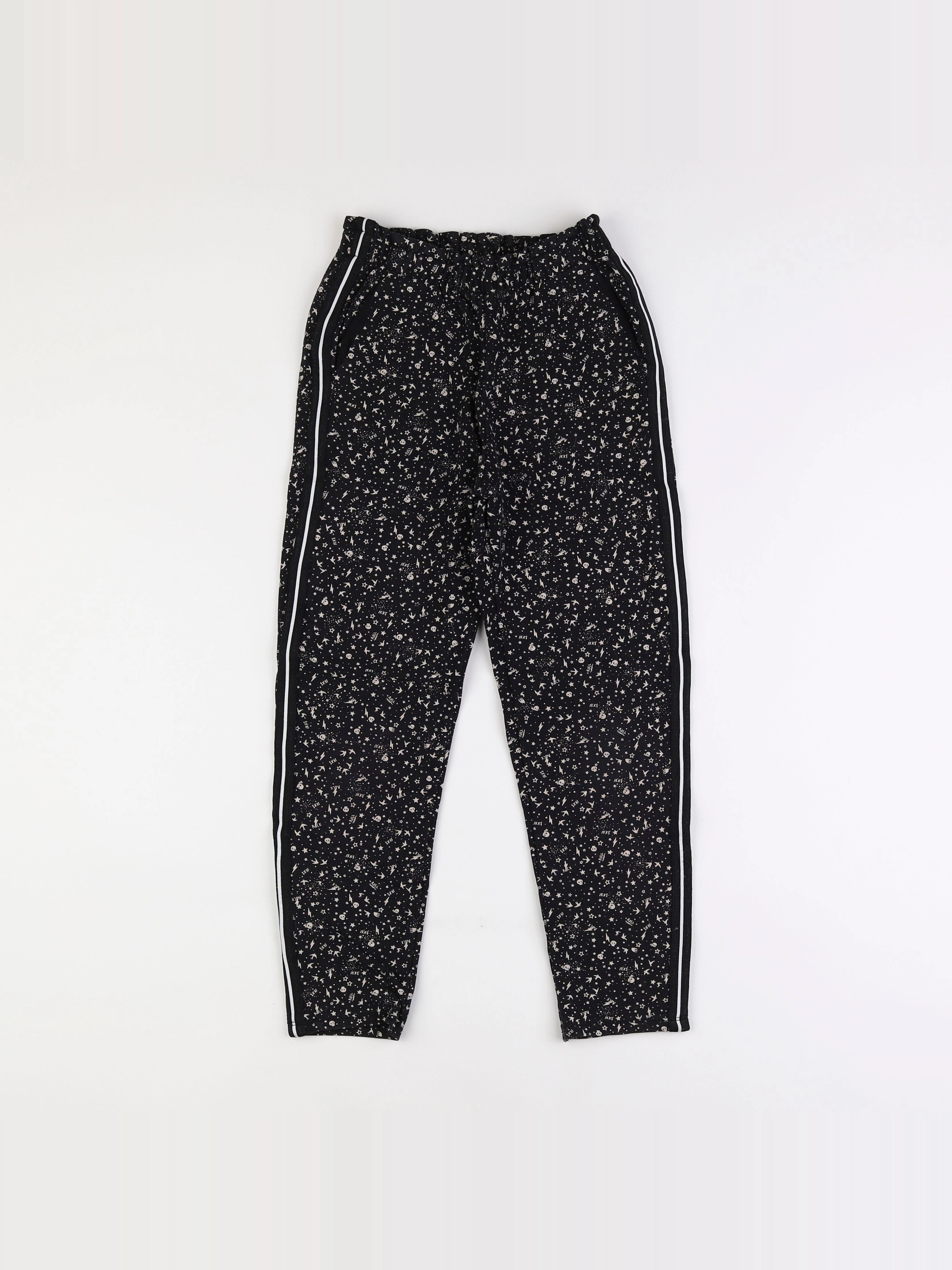 IKKS - pantalon noir - 10 ans