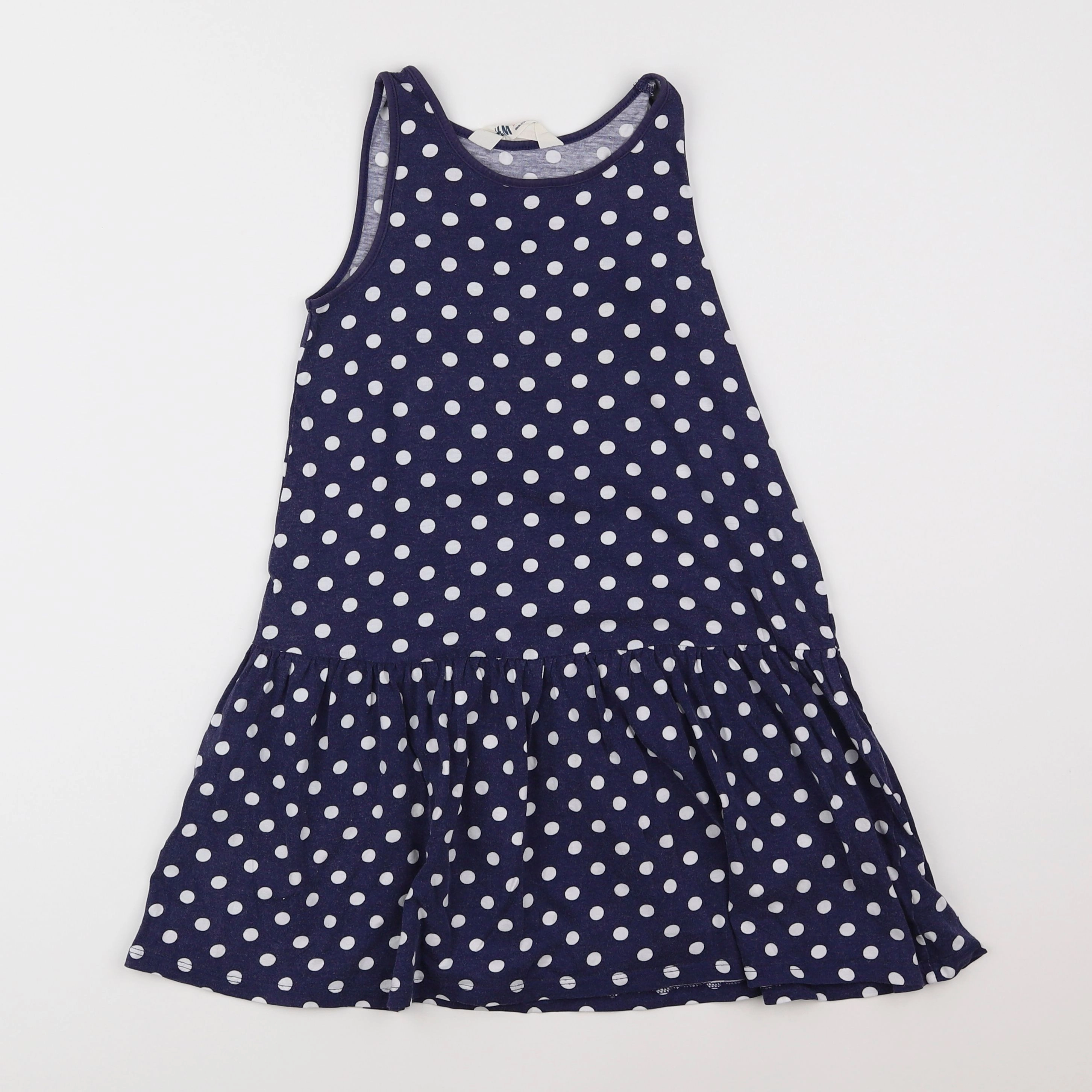 H&M - robe bleu - 6/8 ans