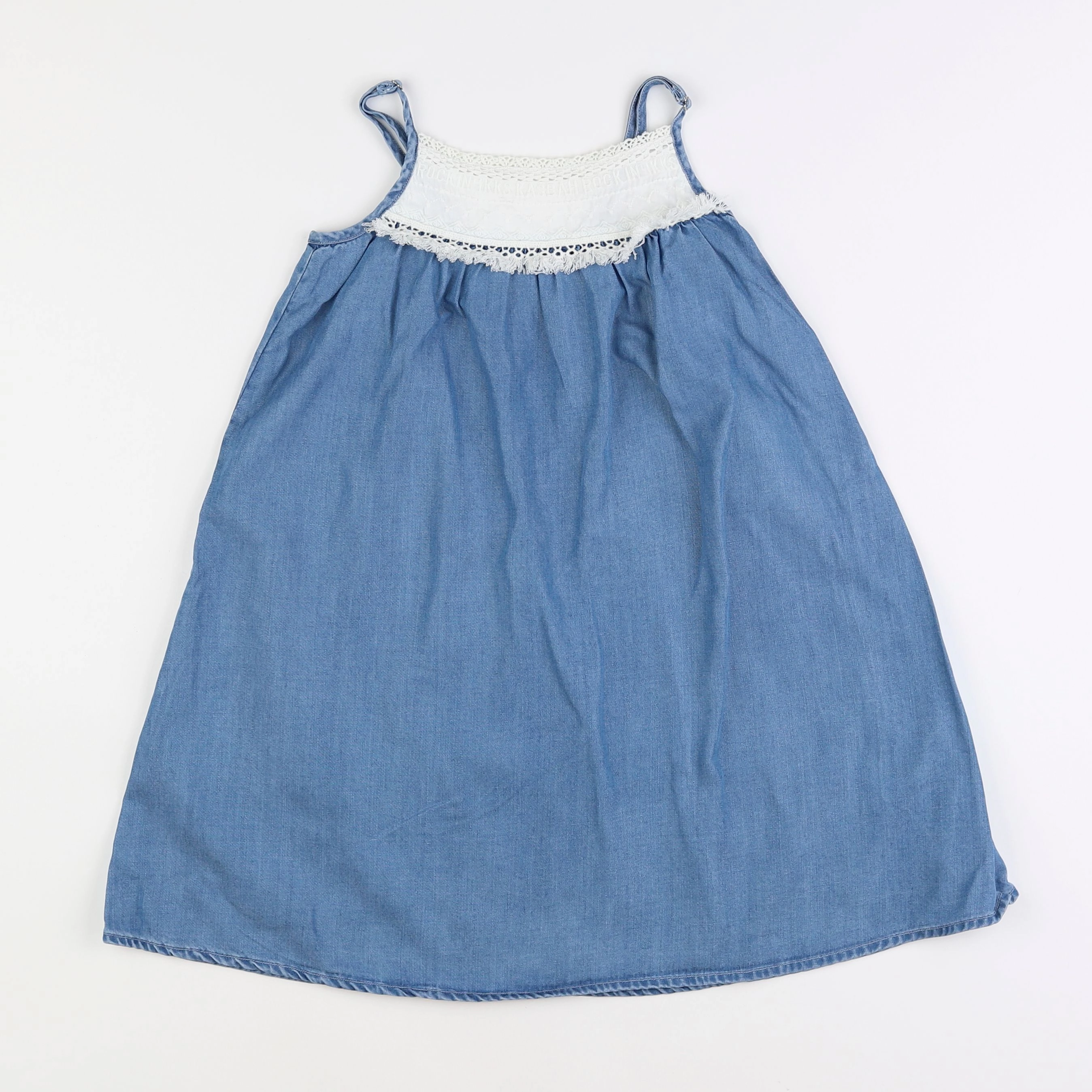 IKKS - robe bleu - 8 ans