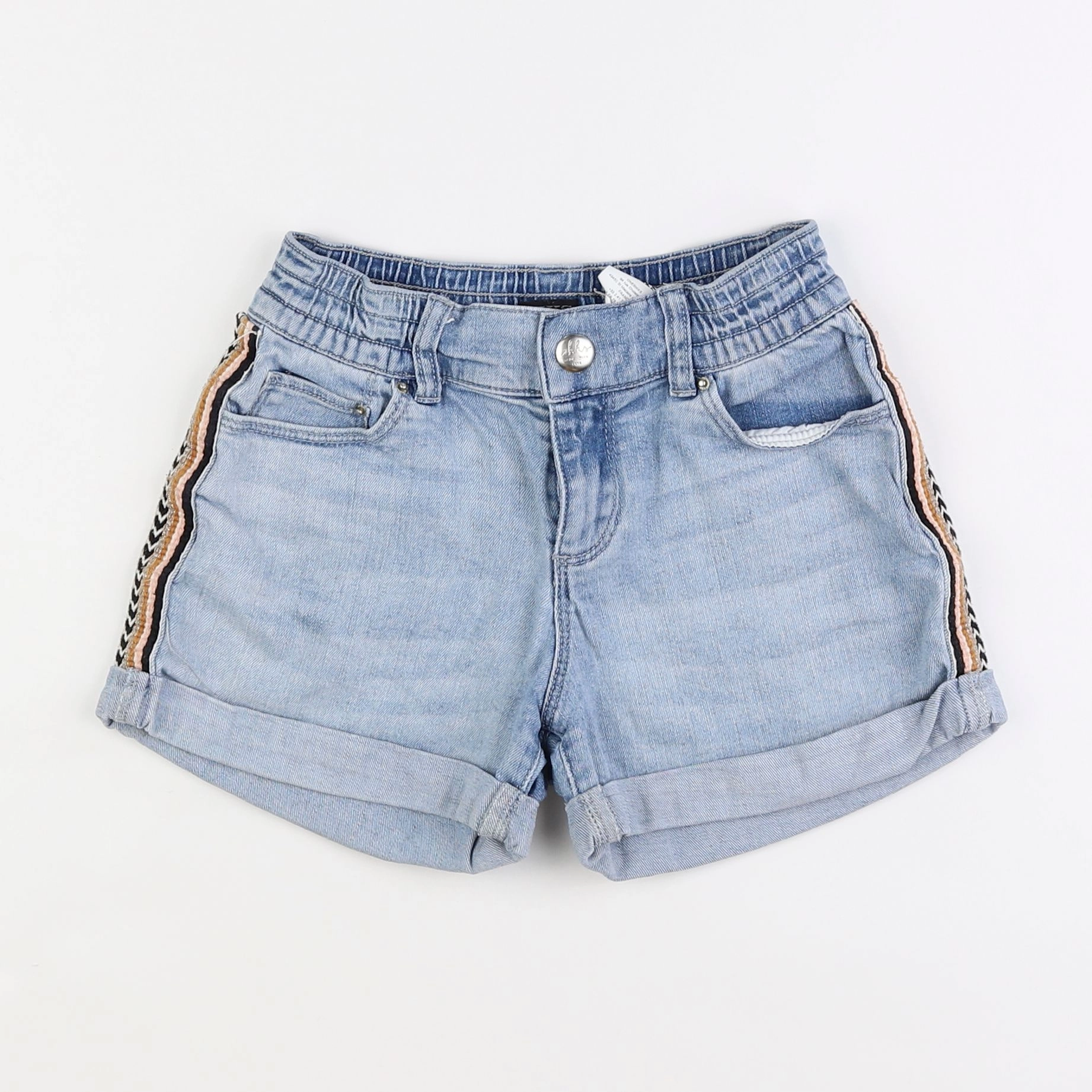 IKKS - short bleu - 8 ans