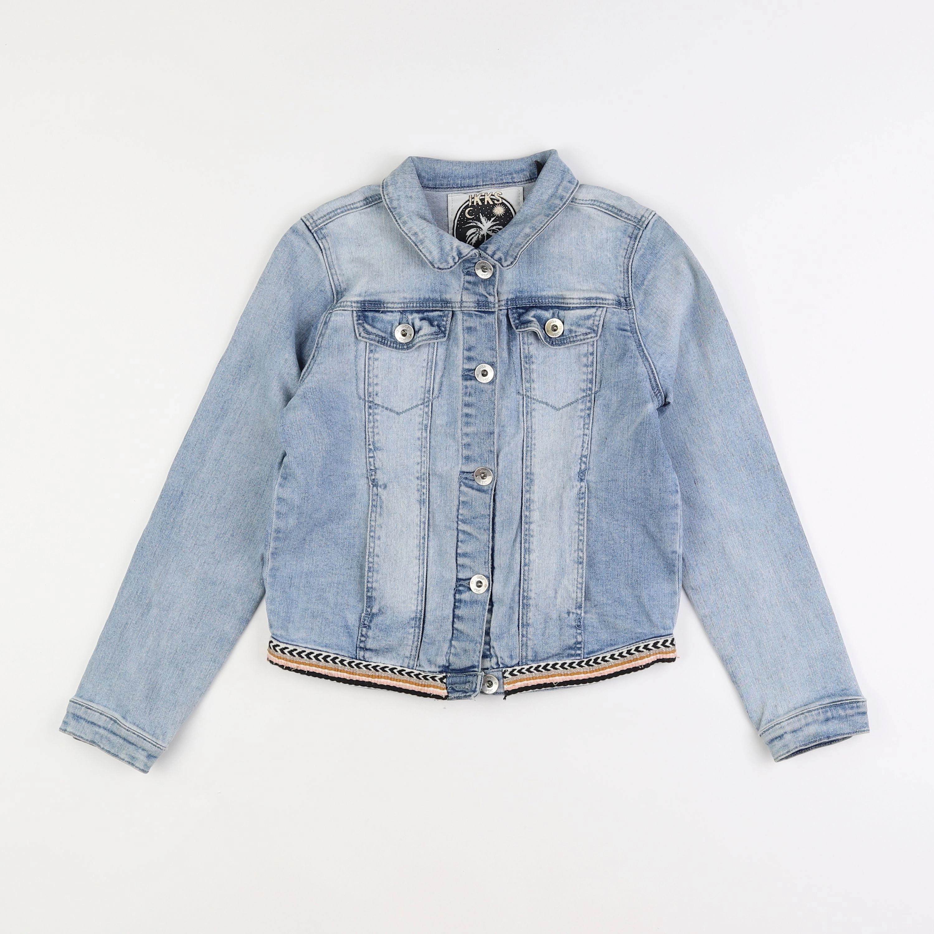 IKKS - veste bleu - 10 ans