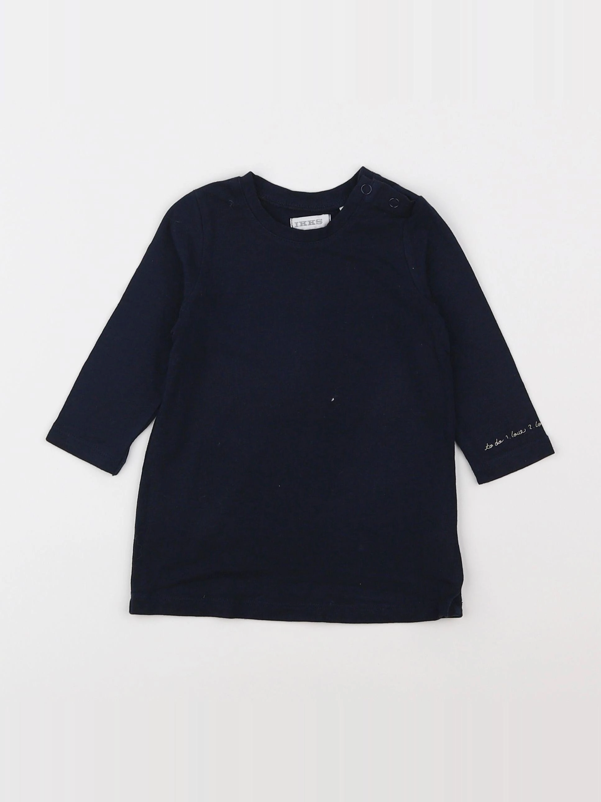 IKKS - robe bleu - 6 mois