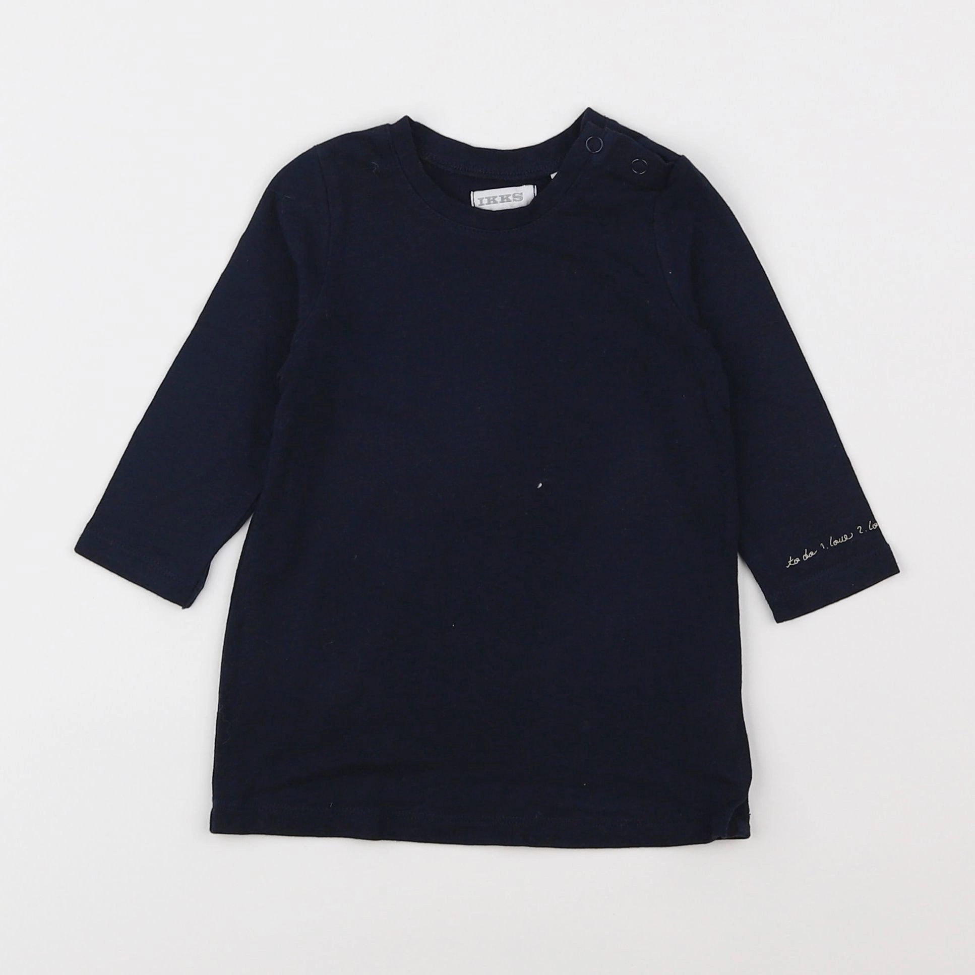 IKKS - robe bleu - 6 mois