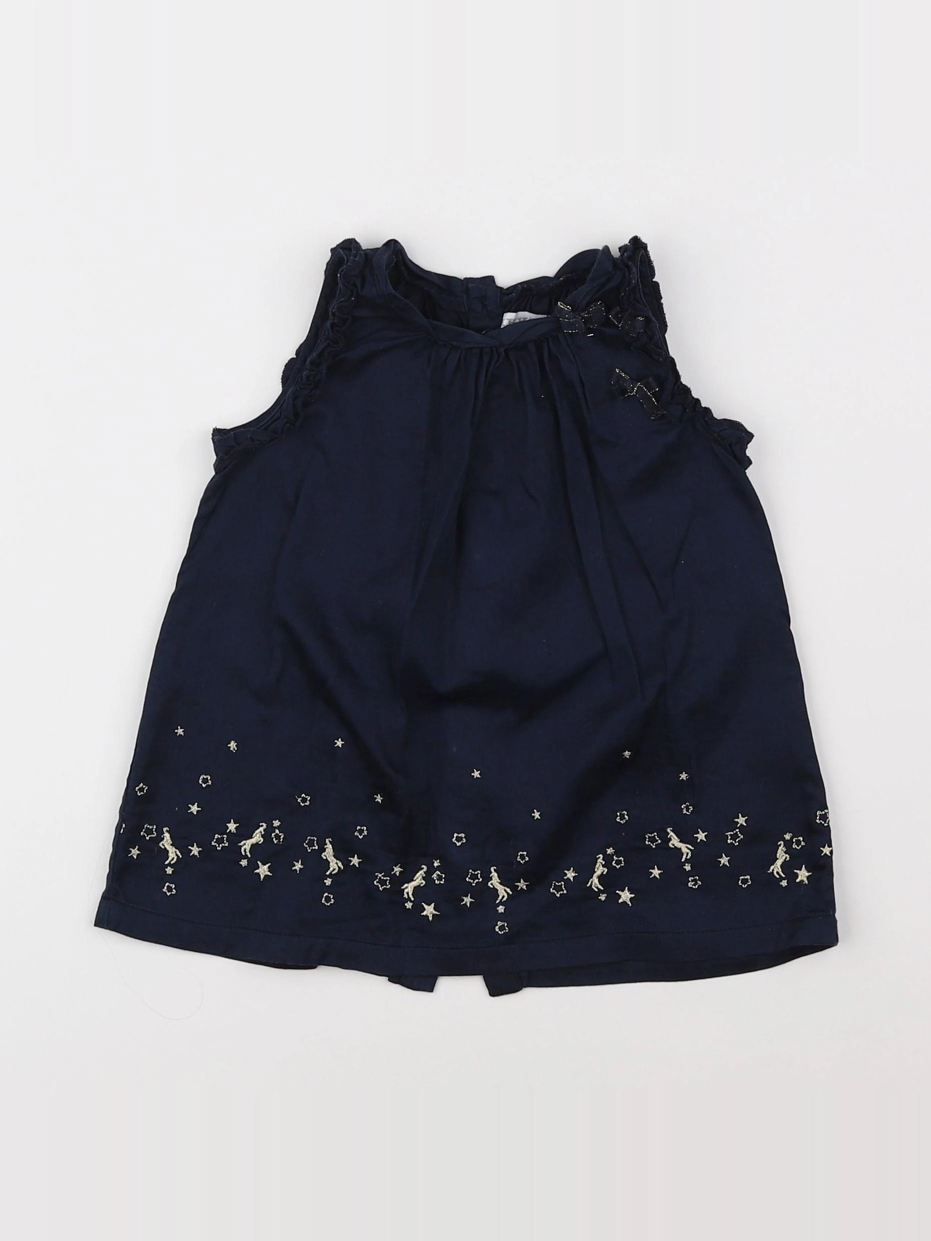 IKKS - robe bleu - 6 mois