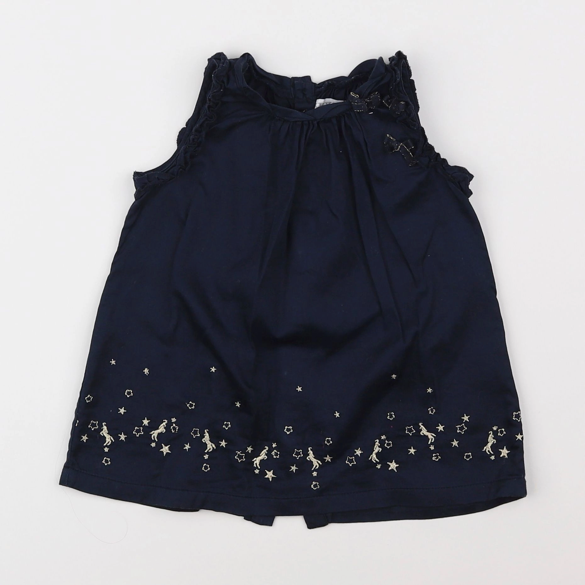 IKKS - robe bleu - 6 mois