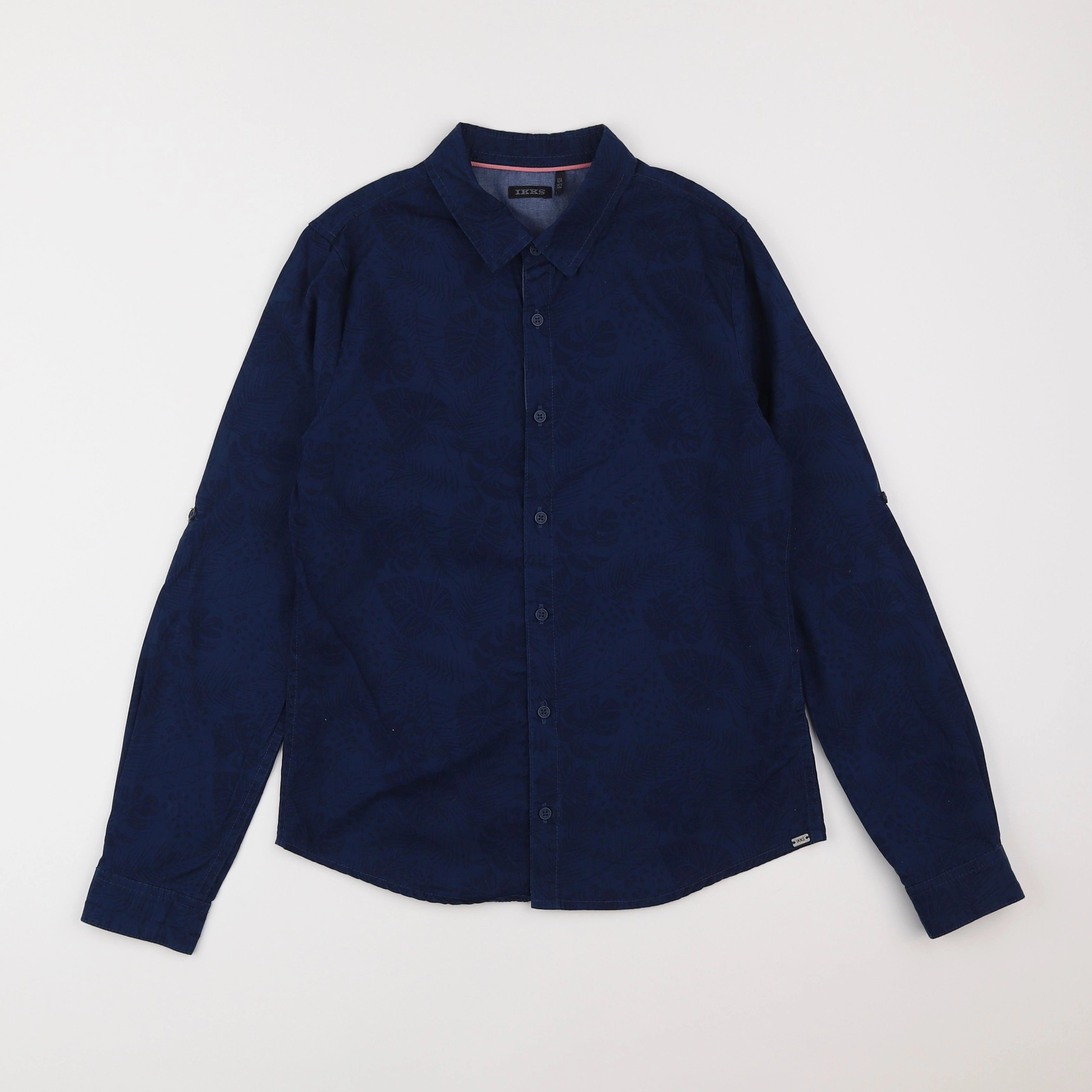 IKKS - chemise bleu - 12 ans