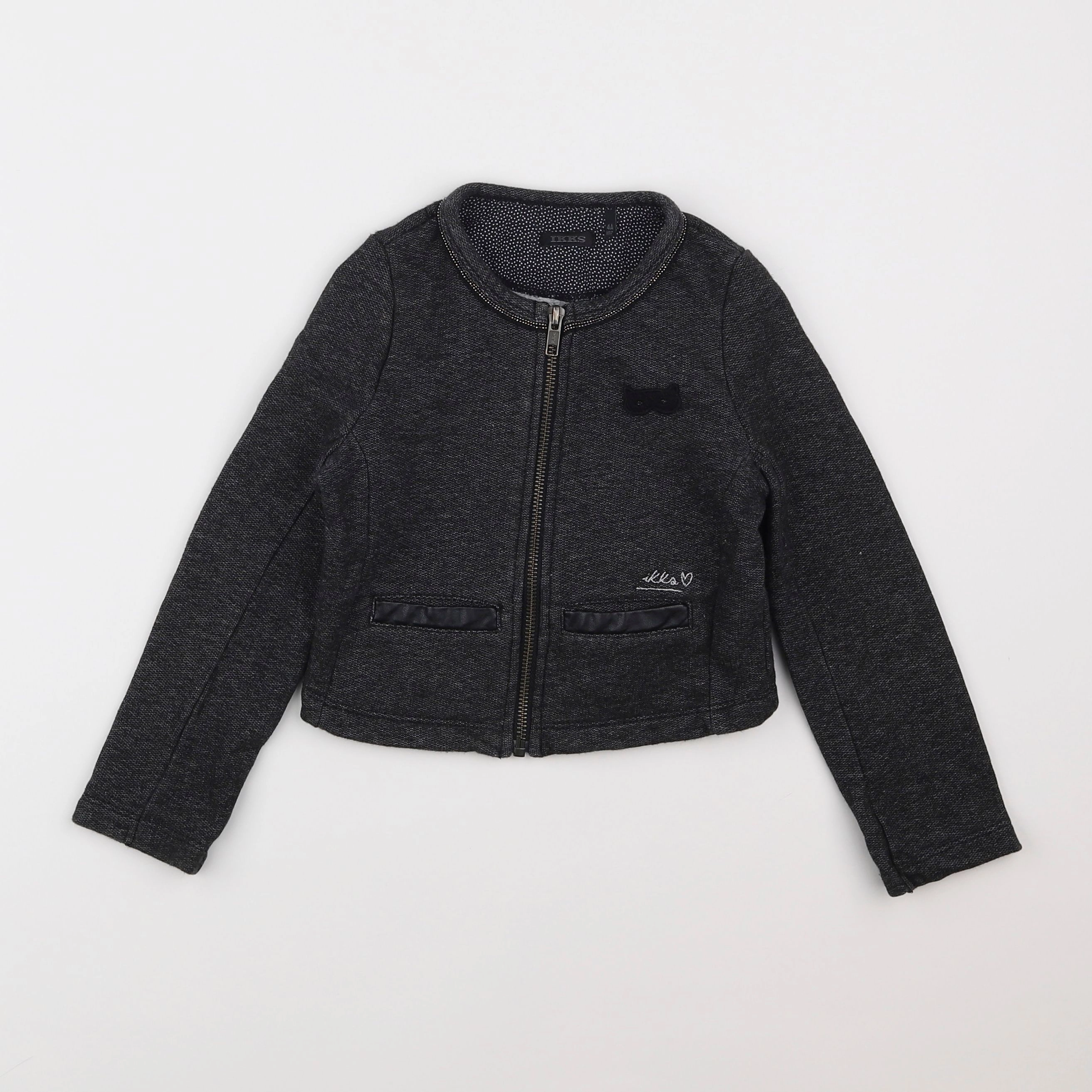 IKKS - veste gris - 4 ans