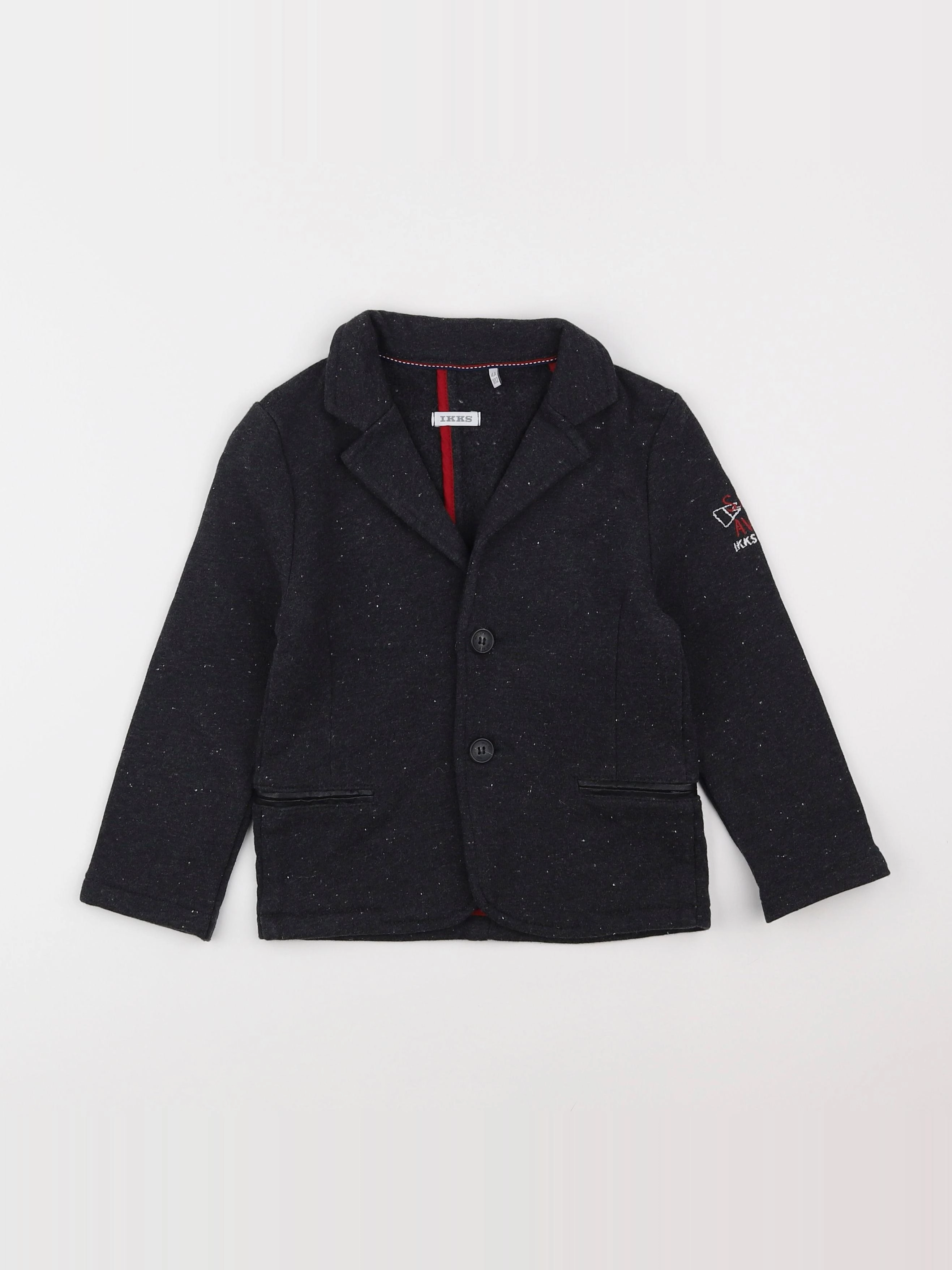 IKKS - veste gris - 4 ans
