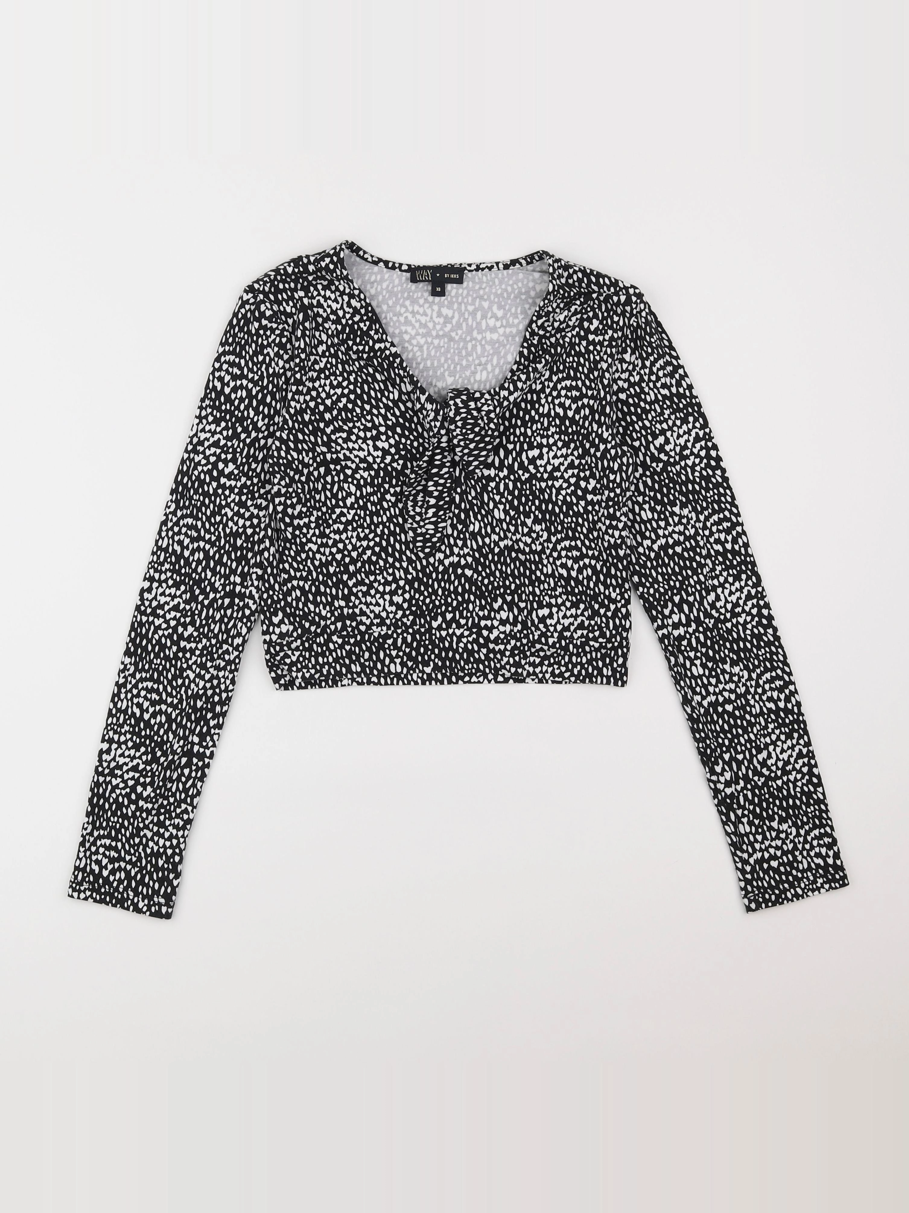 IKKS - tee-shirt noir - 12 ans