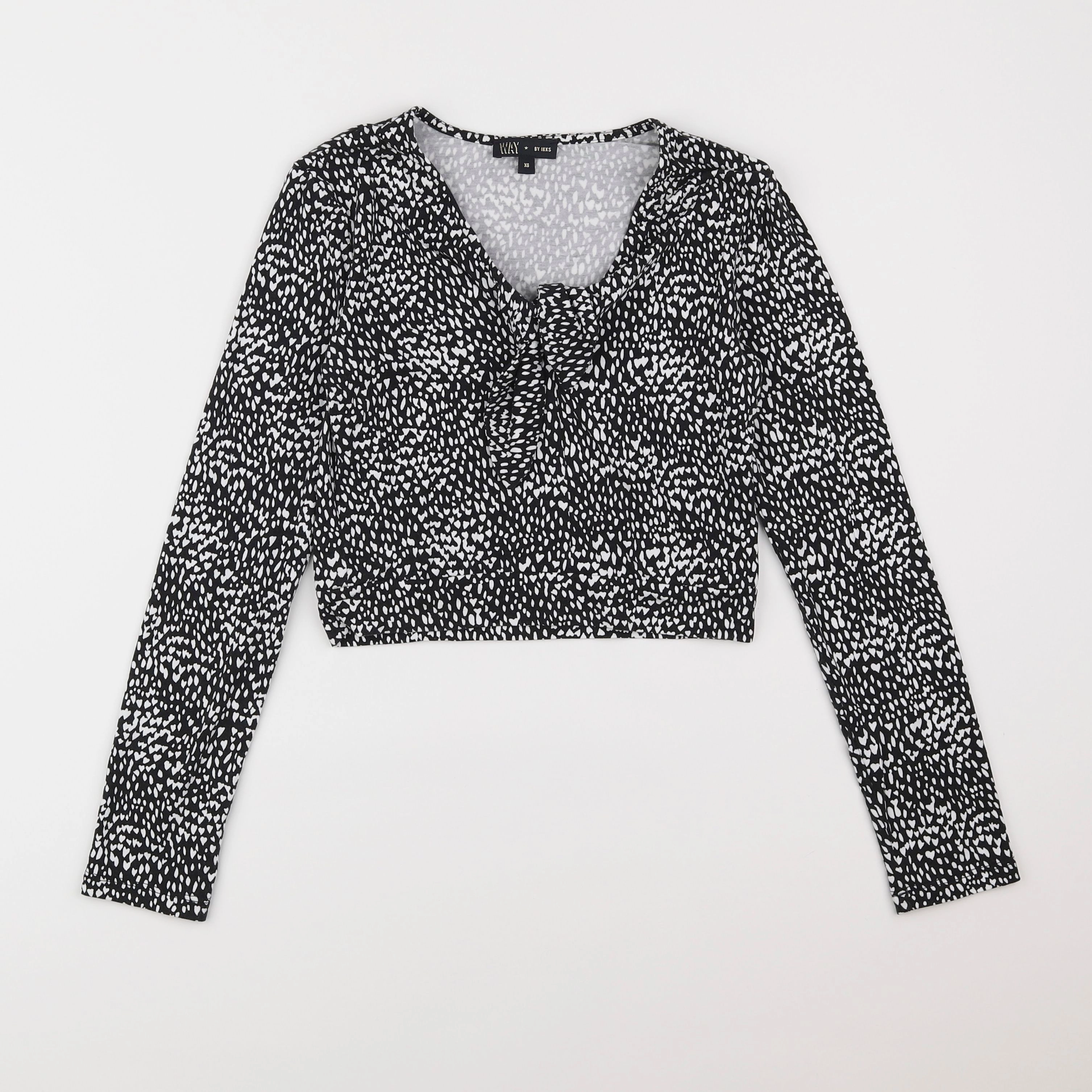 IKKS - tee-shirt noir - 12 ans