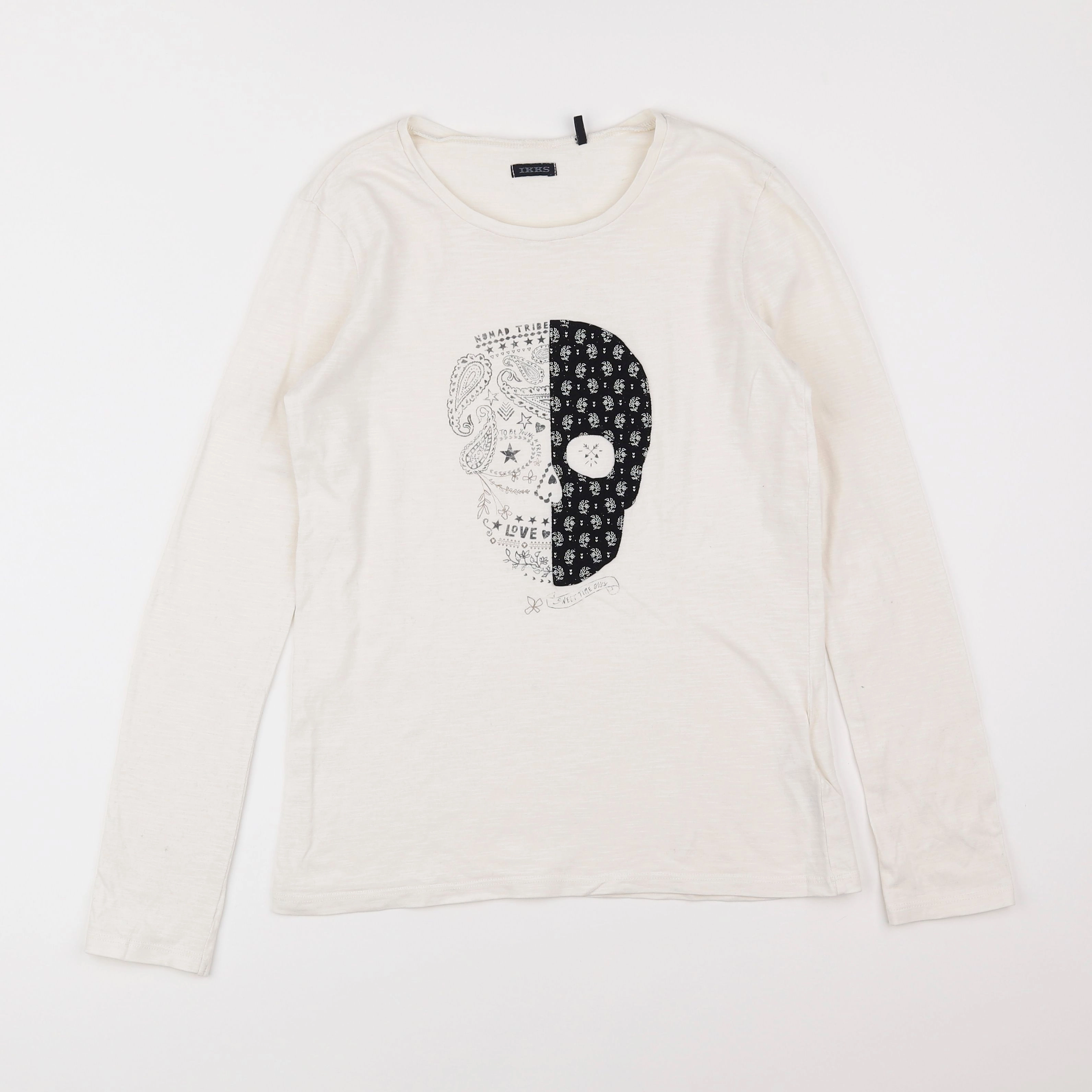 IKKS - tee-shirt blanc - 14 ans