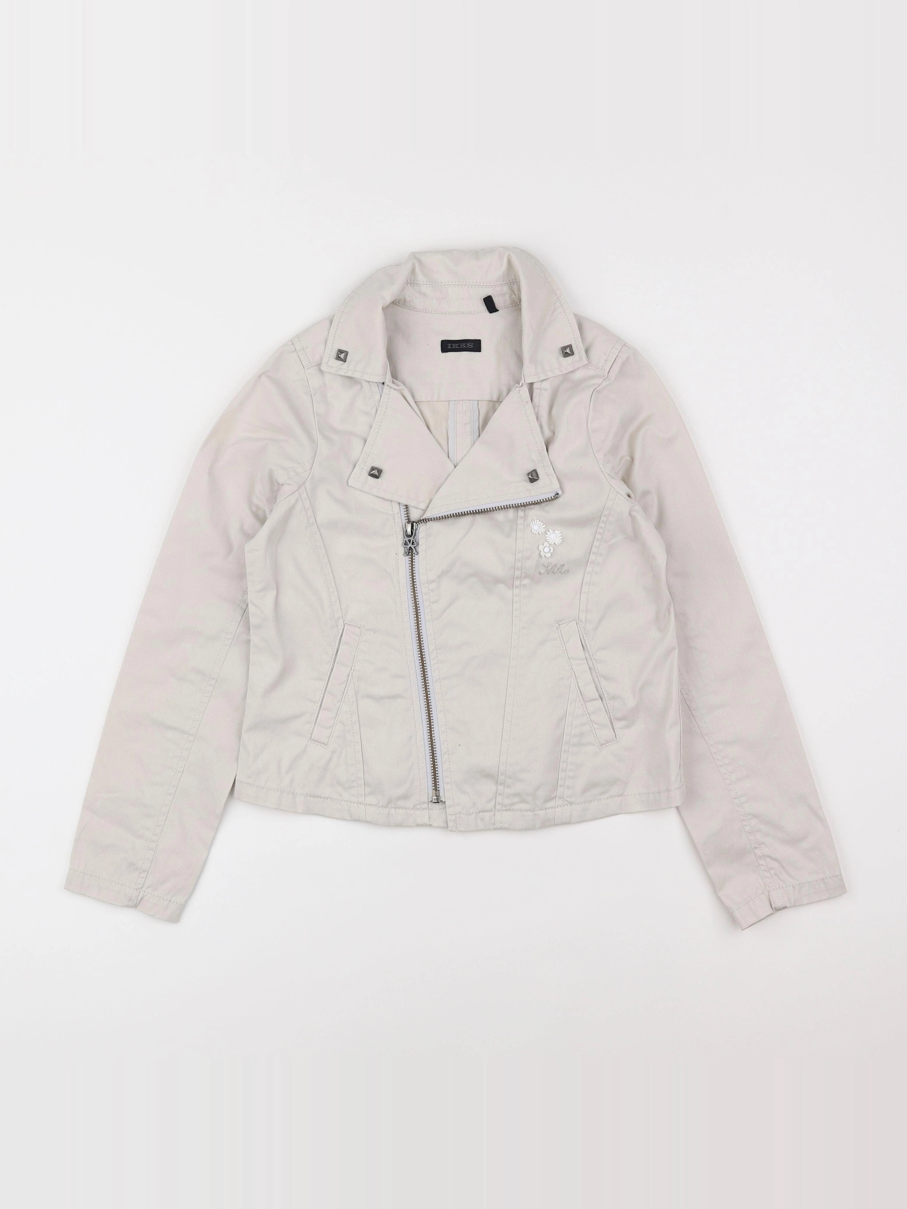 IKKS - veste beige - 10 ans