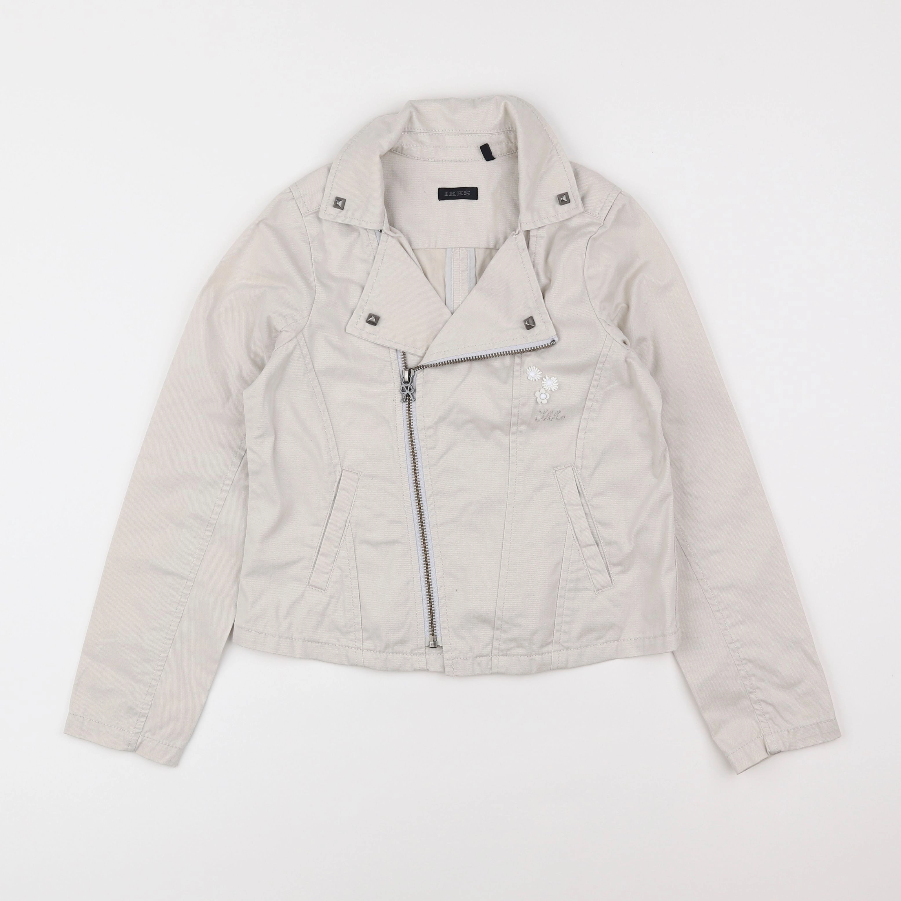 IKKS - veste beige - 10 ans