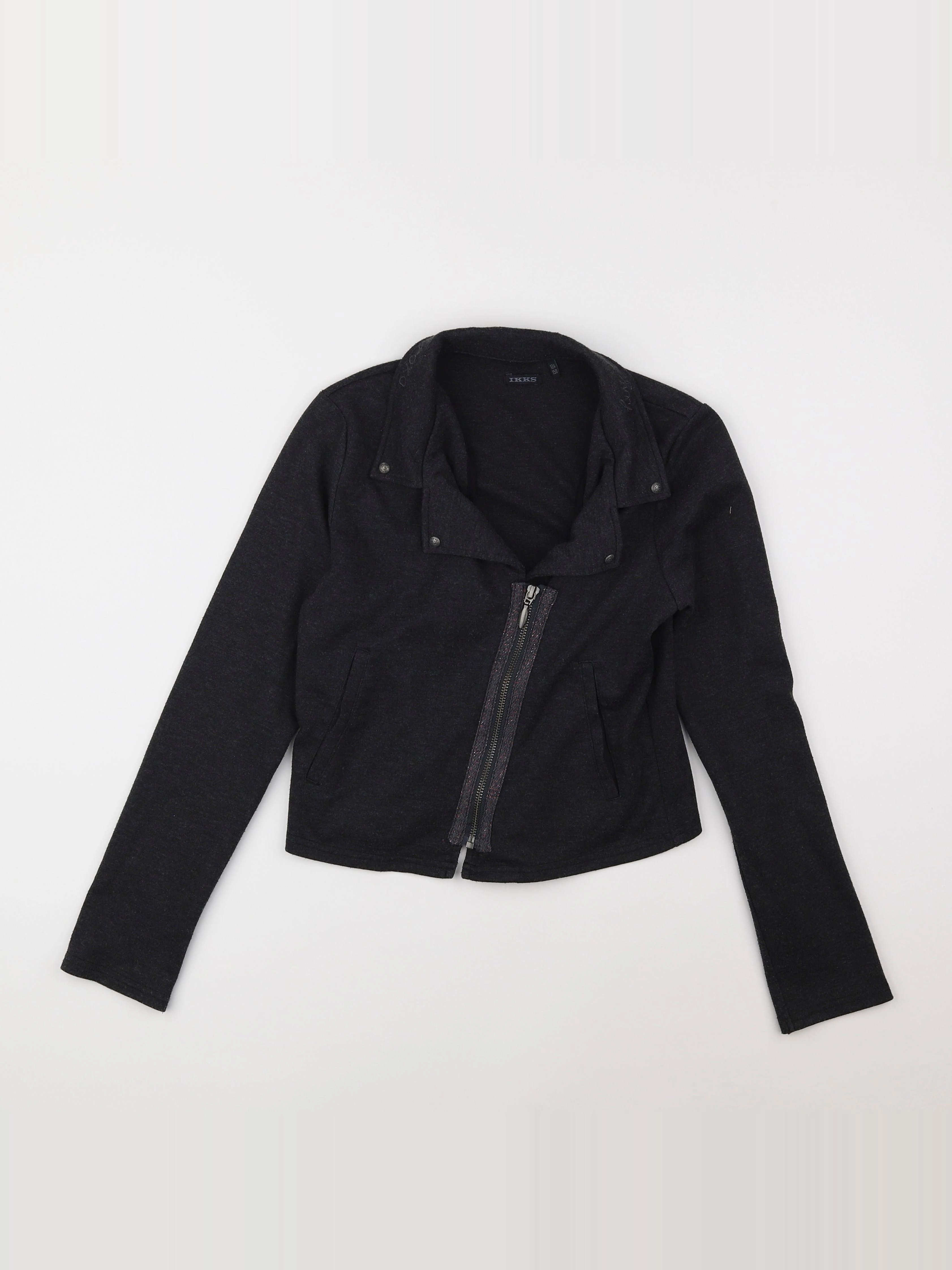 IKKS - veste noir - 12 ans
