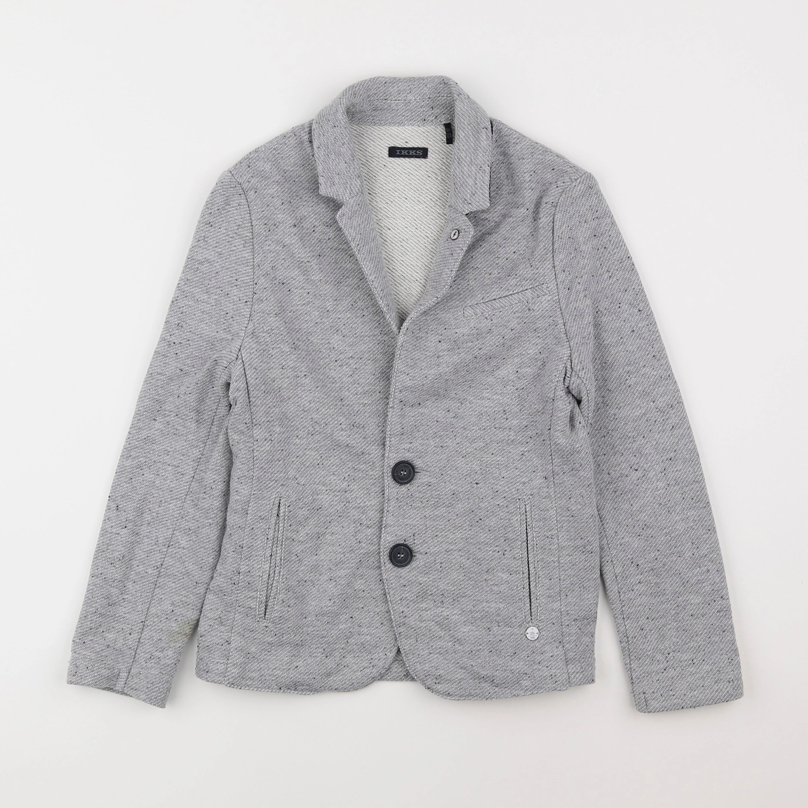 IKKS - veste gris - 8 ans