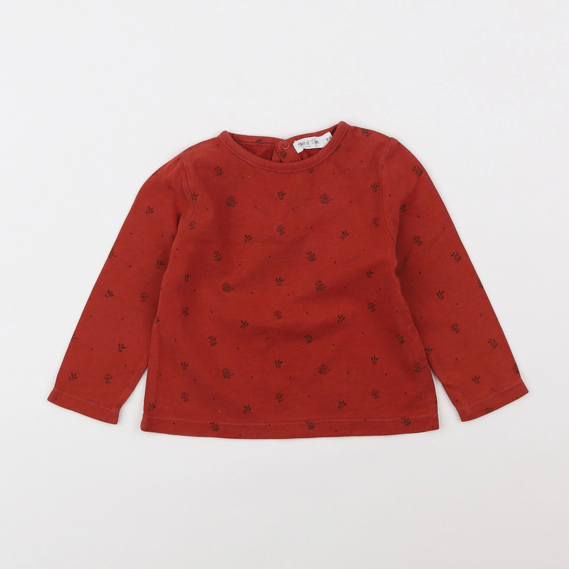 Eden & Victor - tee-shirt rouge - 18 mois