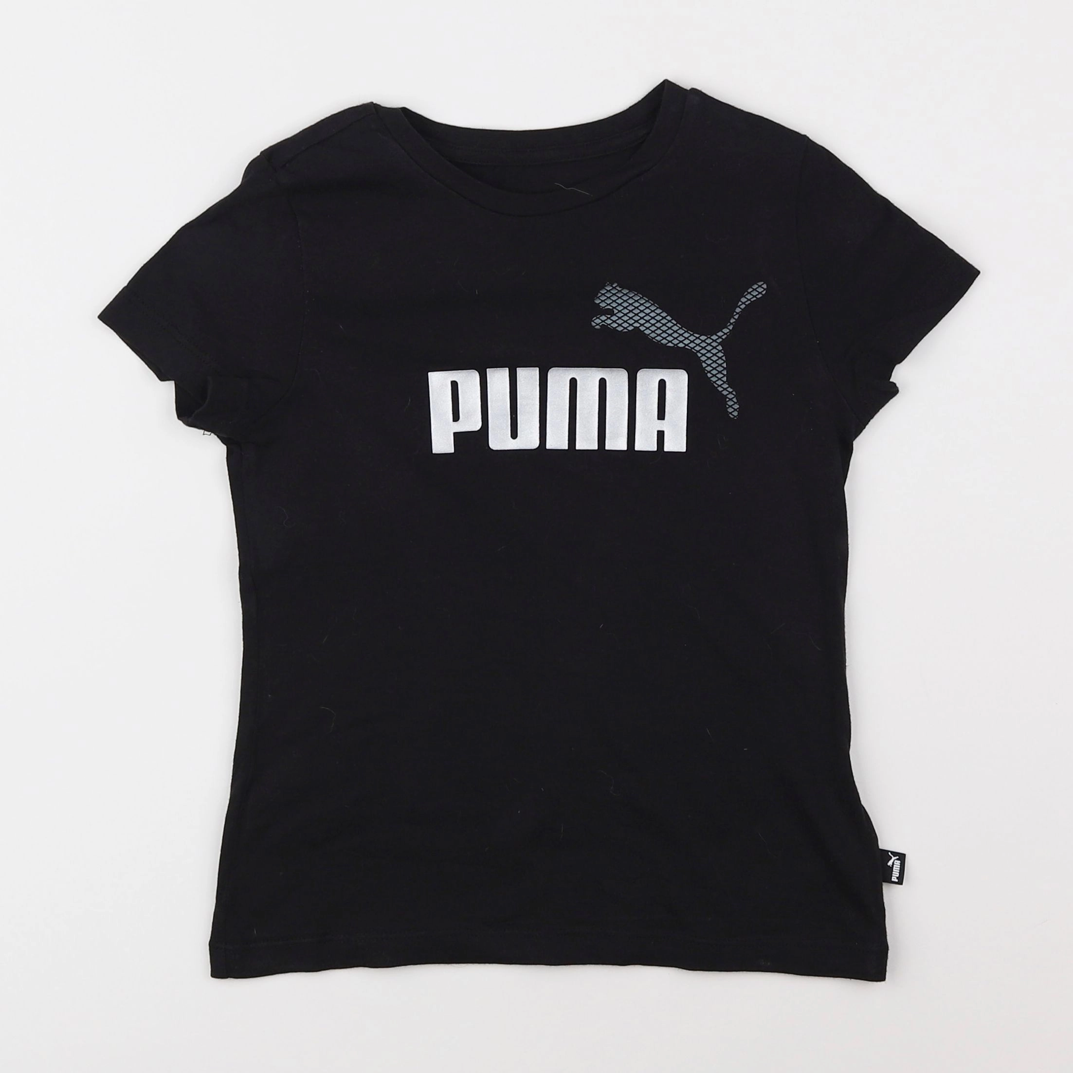 Puma - tee-shirt noir - 7/8 ans