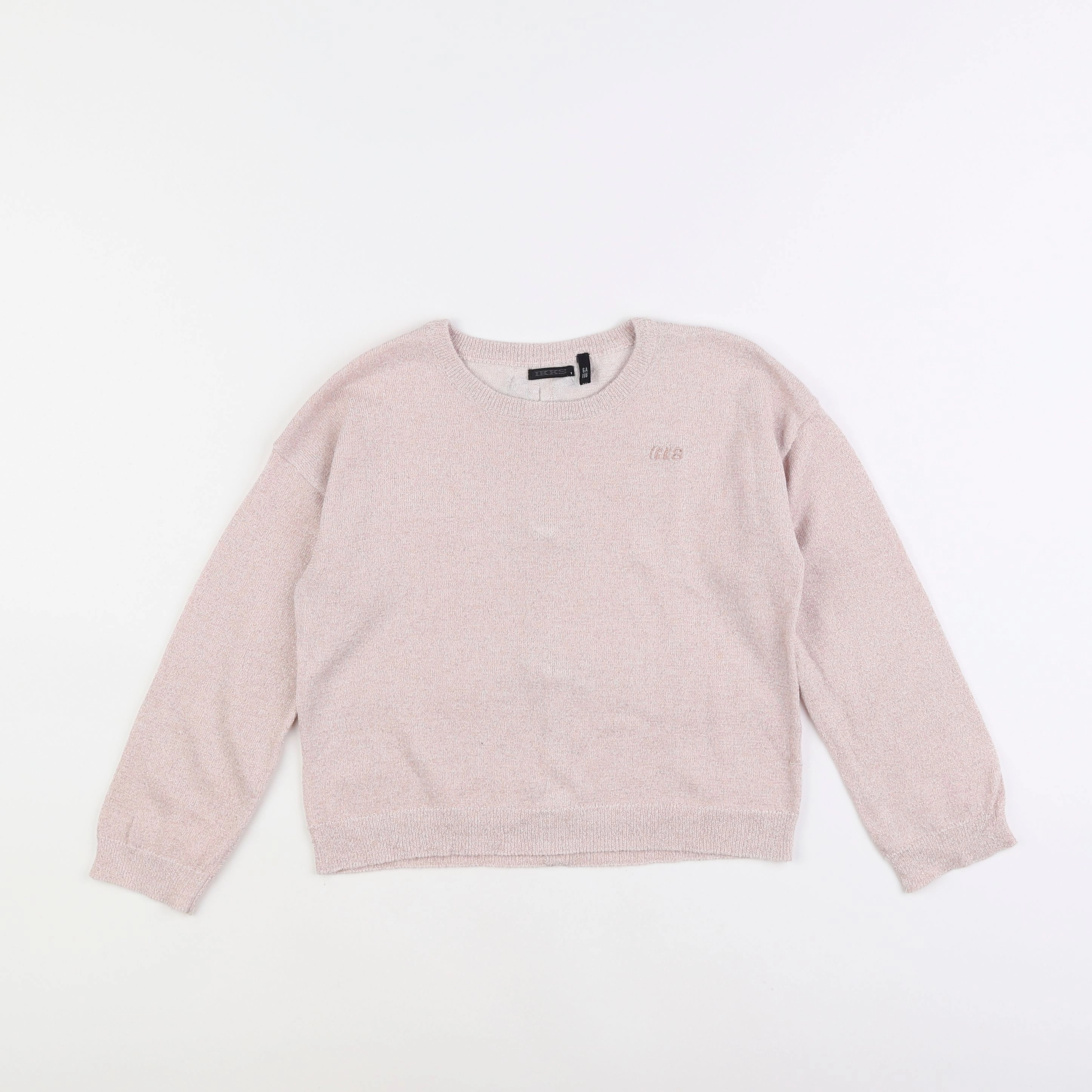 IKKS - pull rose - 6 ans