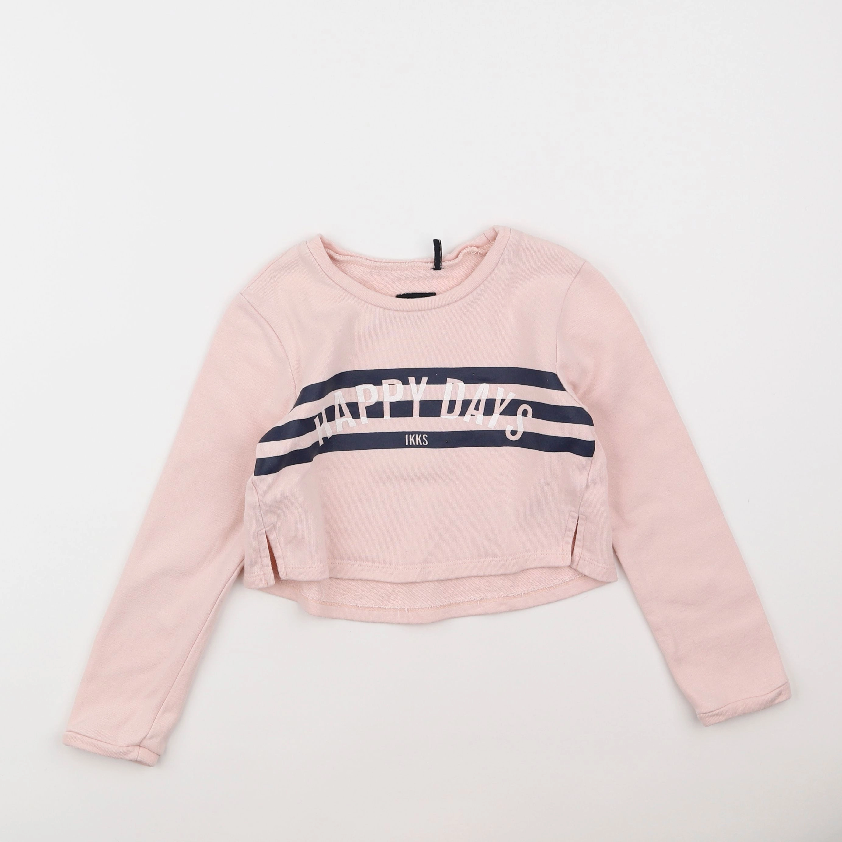 IKKS - sweat court rose - 6 ans