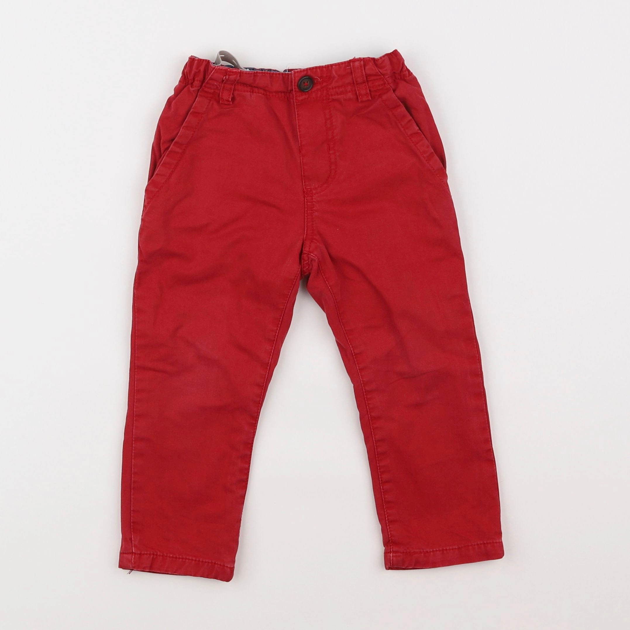 Boutchou - pantalon rouge - 18 mois