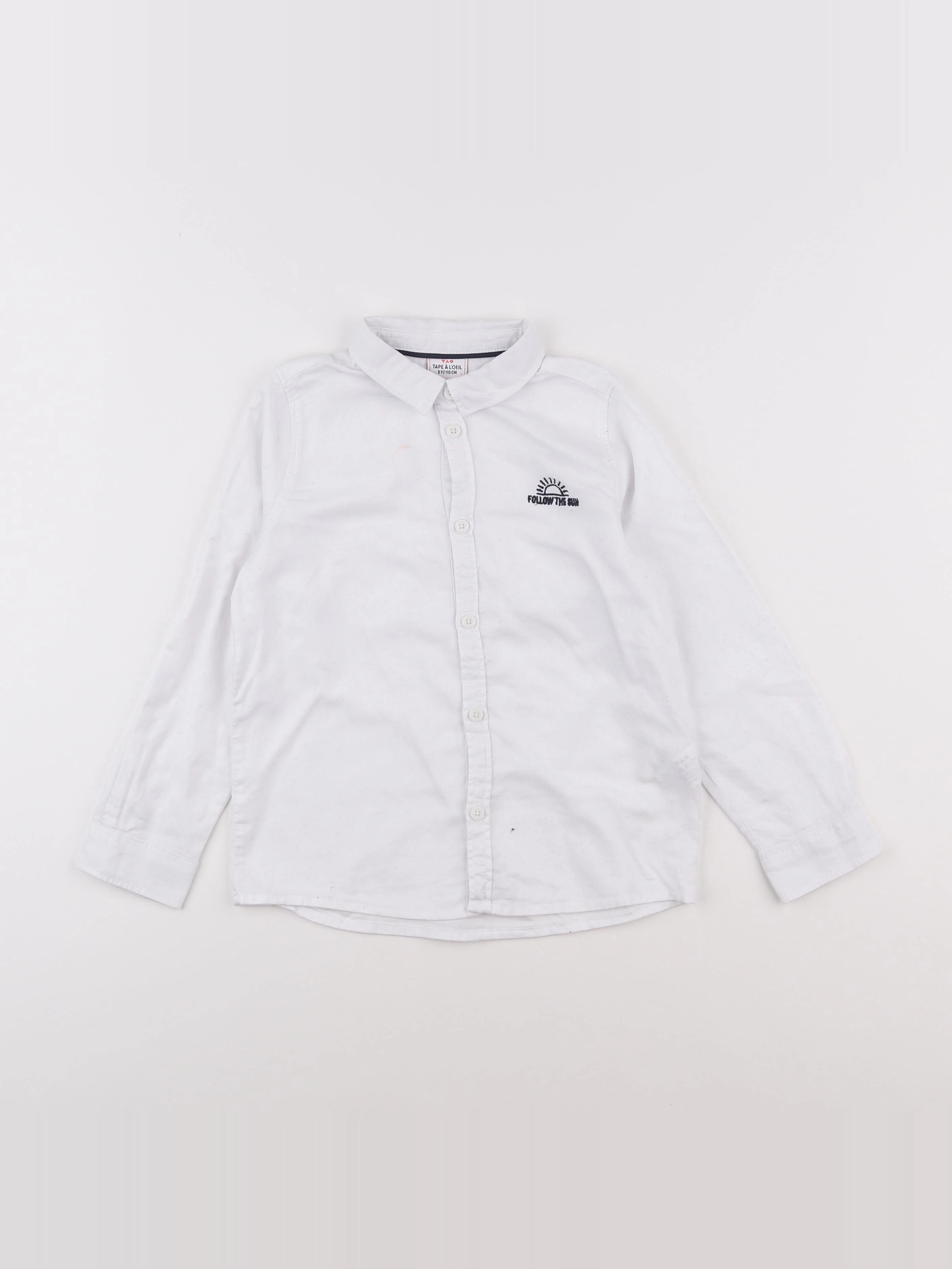 Tape à l'oeil - chemise blanc - 5 ans